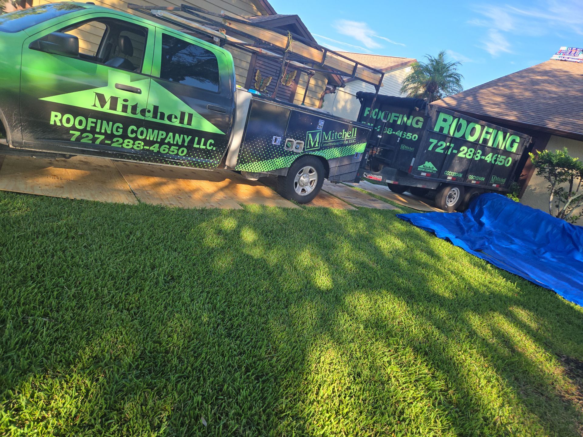 Project in Clearwater 33763 by Mitchell Roofing Company LLC 