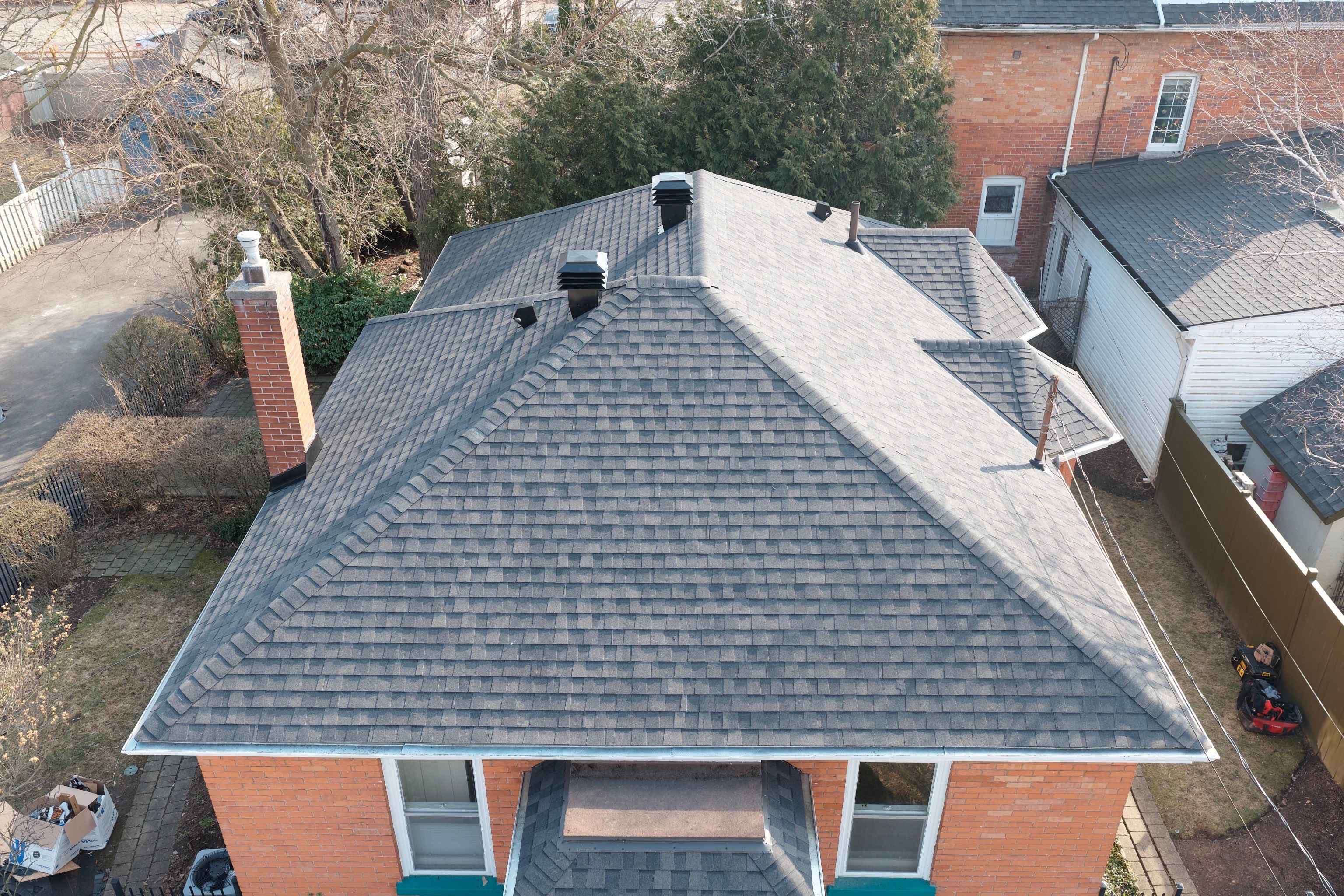 Project in Hamilton by The Roofing Crew