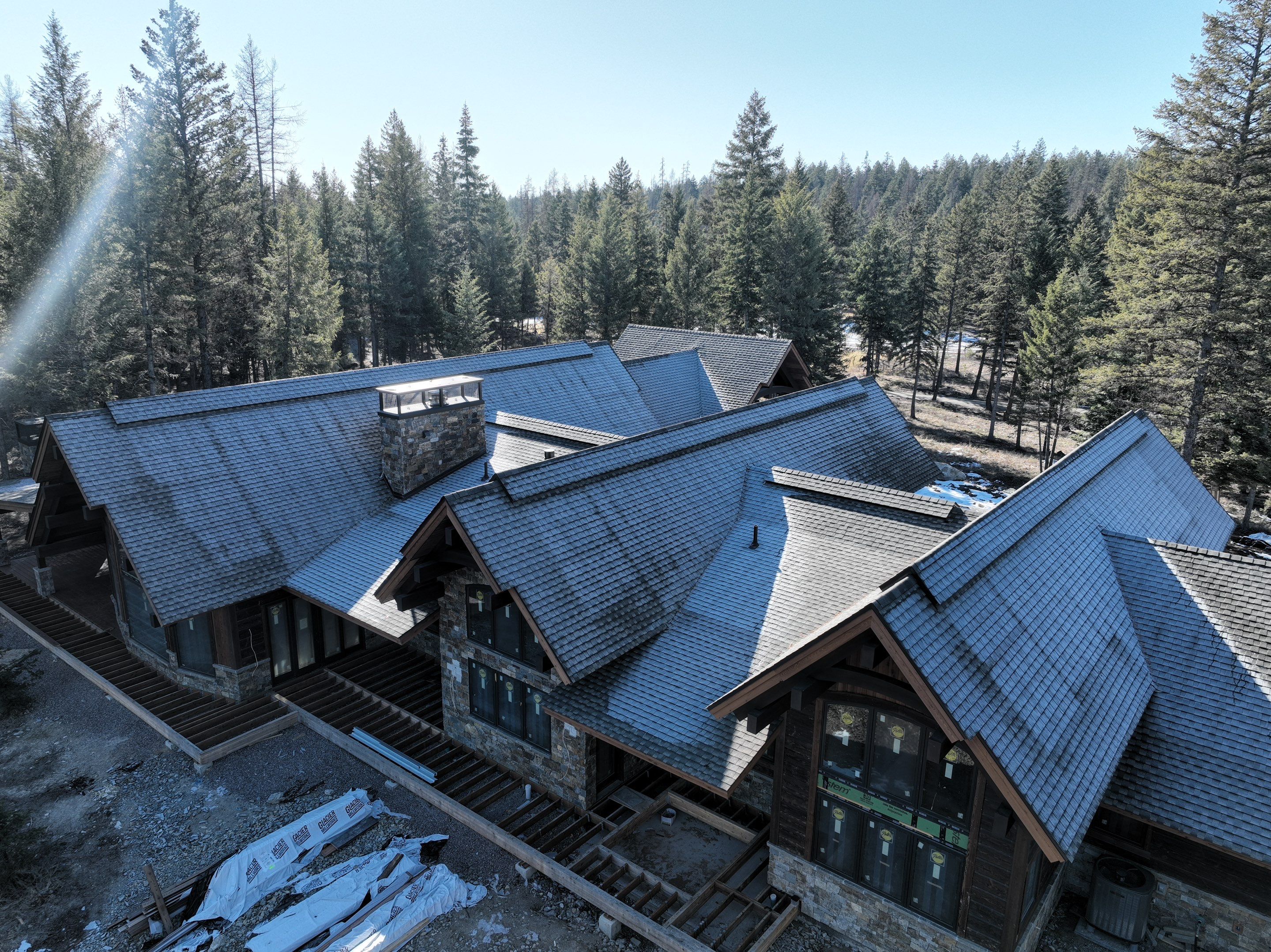 UHDZ Whitefish Hills - Weathered Wood by Montana Roofing Solutions