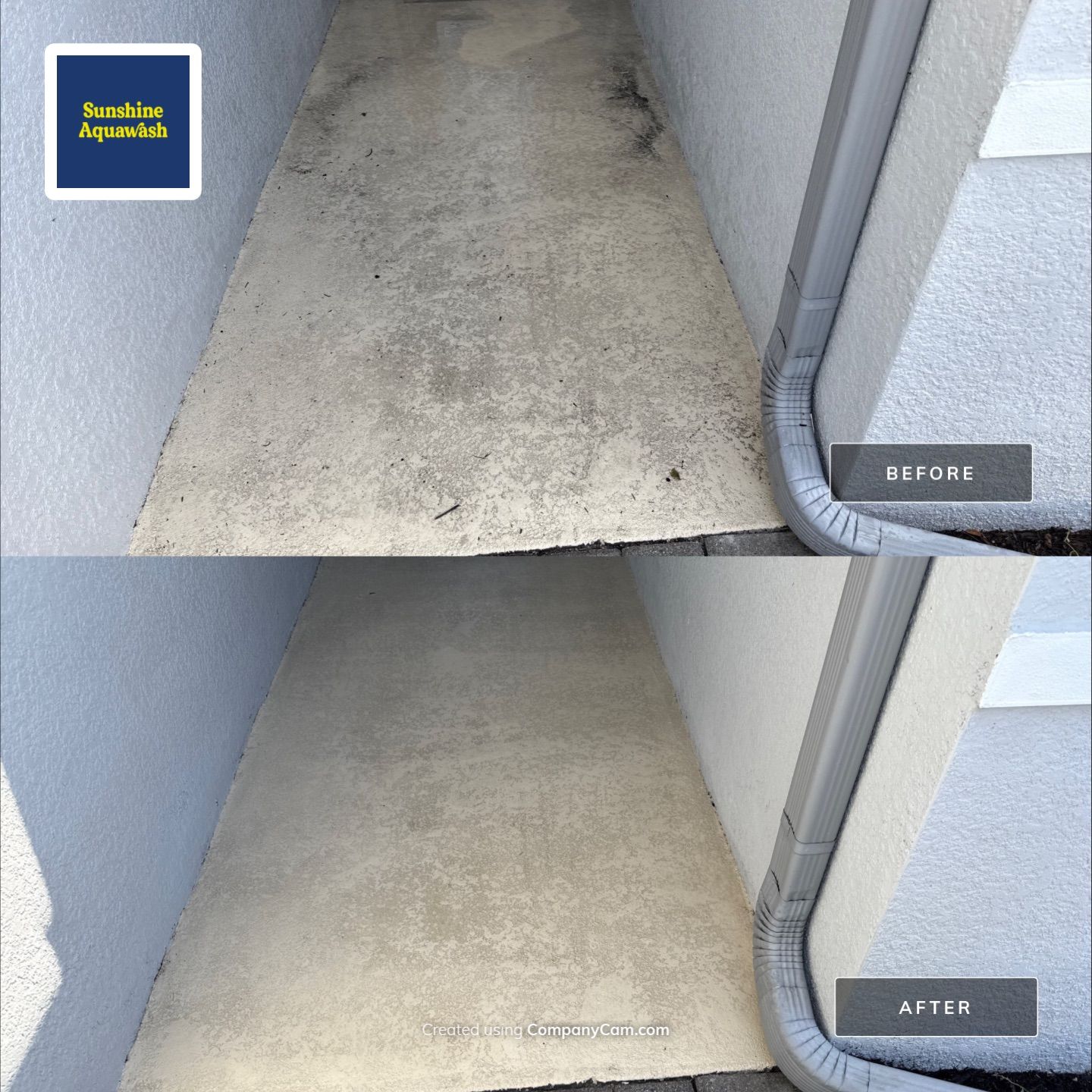 Paver Driveway & Concrete Cleaning | Trevesta Community | Palmetto, FL by Sunshine AquaWash