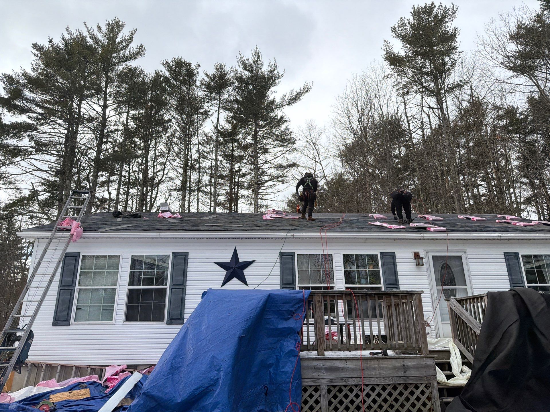 New Roof Install by Tall pine roofing