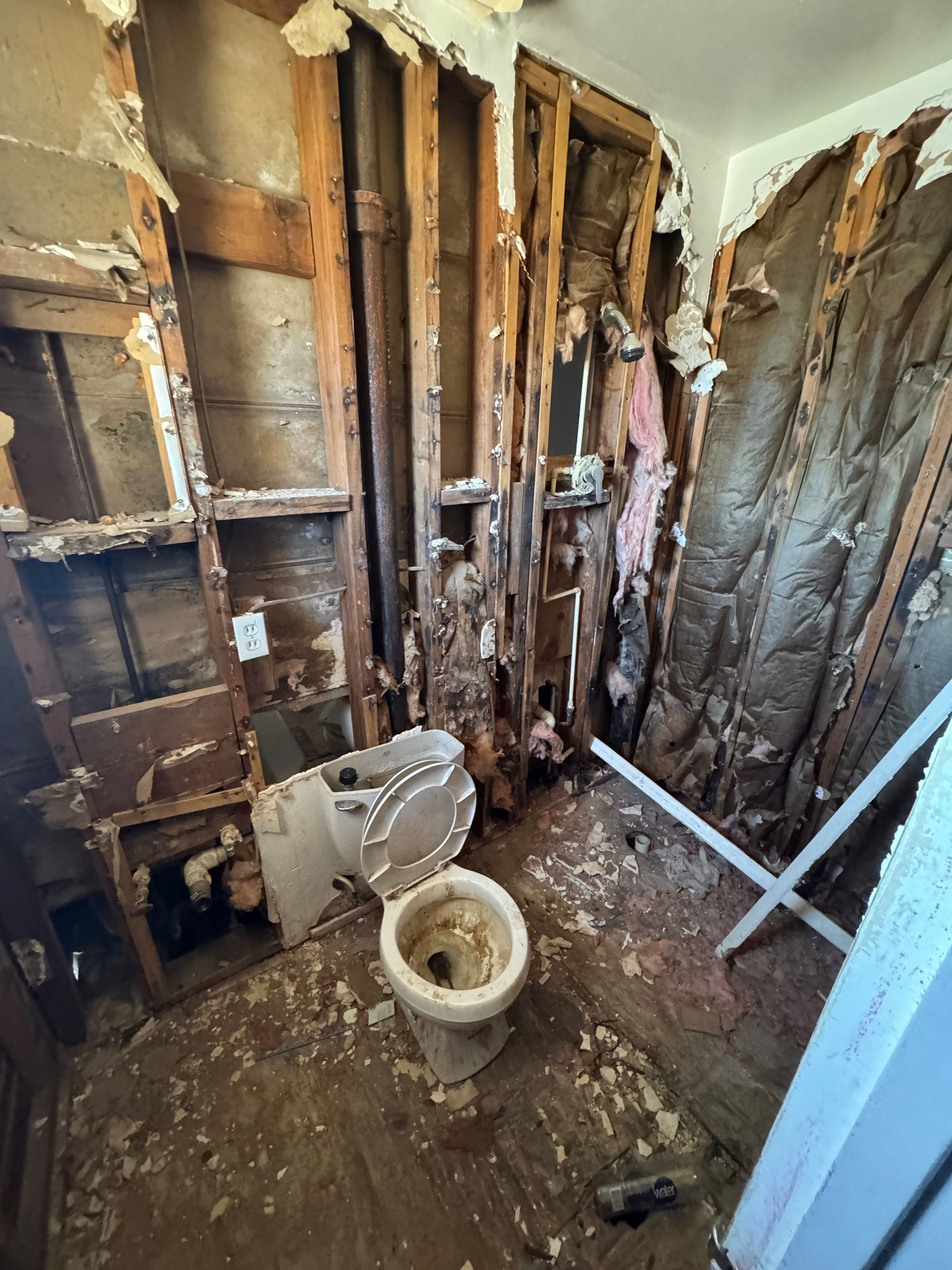 Restoration of an abandoned home - Project in Midland, TX by Harden Enterprise Services LLC