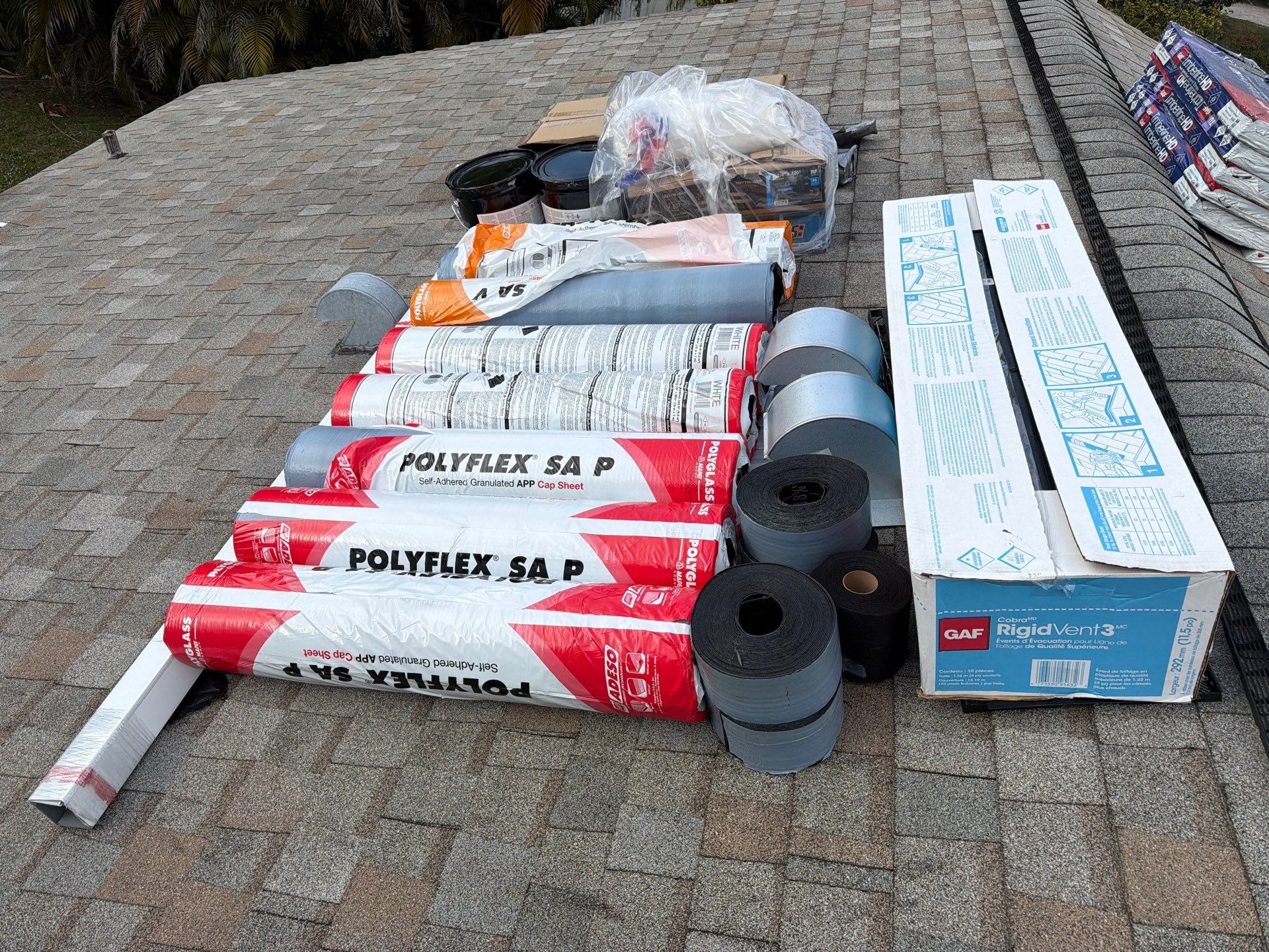 Residential Roofing Installation using GAF by BLUES BROTHERS ROOFING