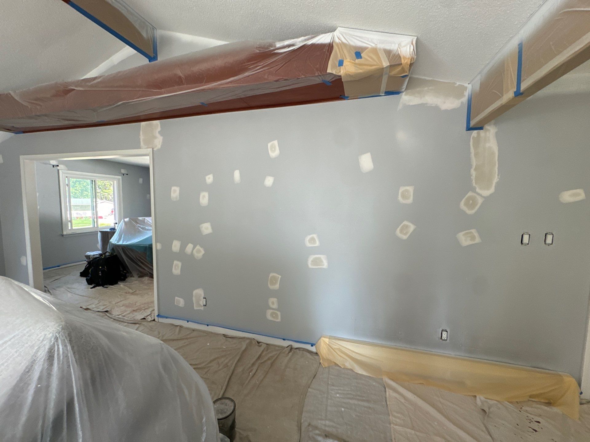 Interior Drywall Repair and Whole-Home Painting in Muskegon Heights by Gordon Painting