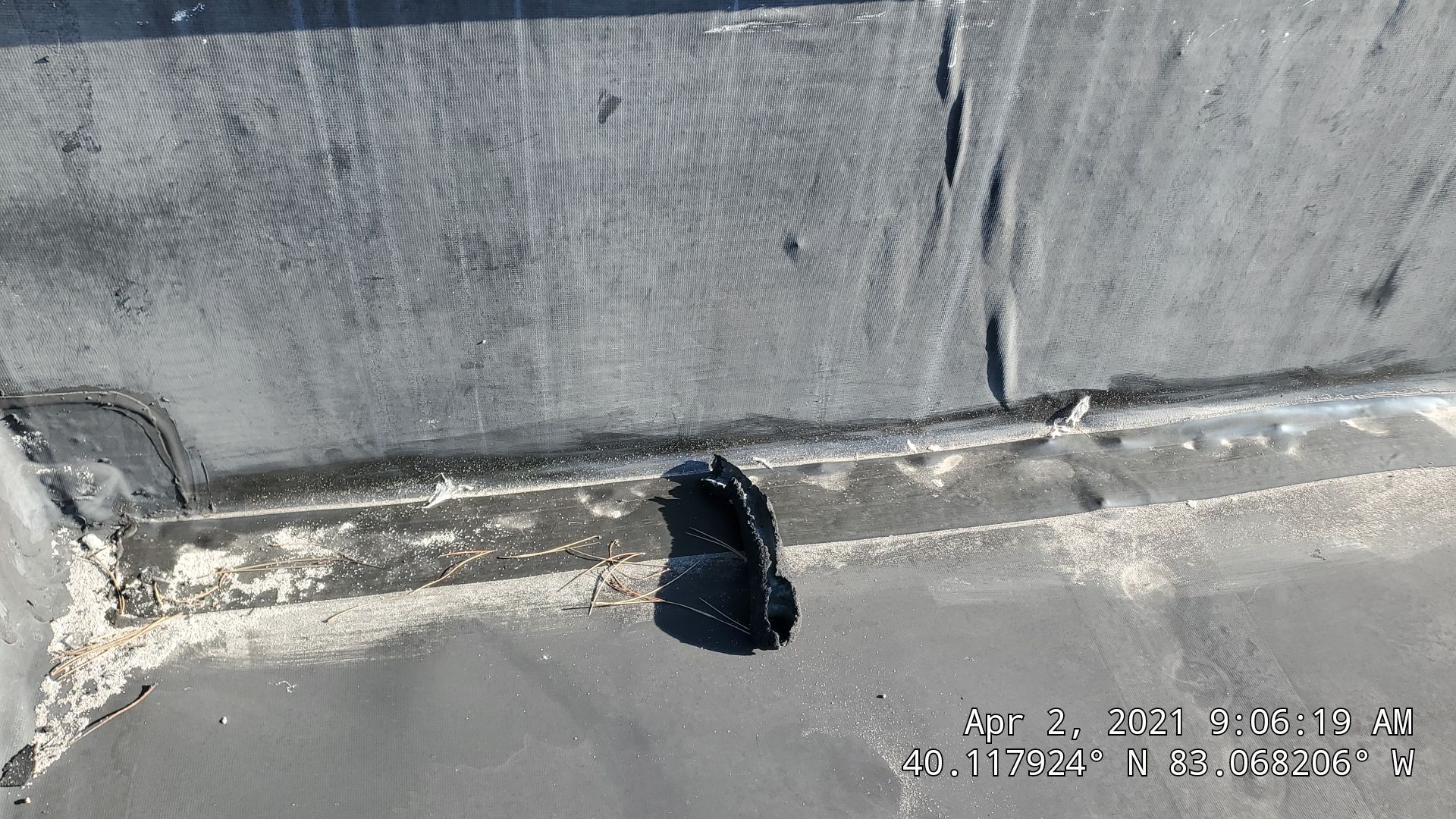 Fabric Reinforced Roof Coating by Gold Star Roofing LLC 