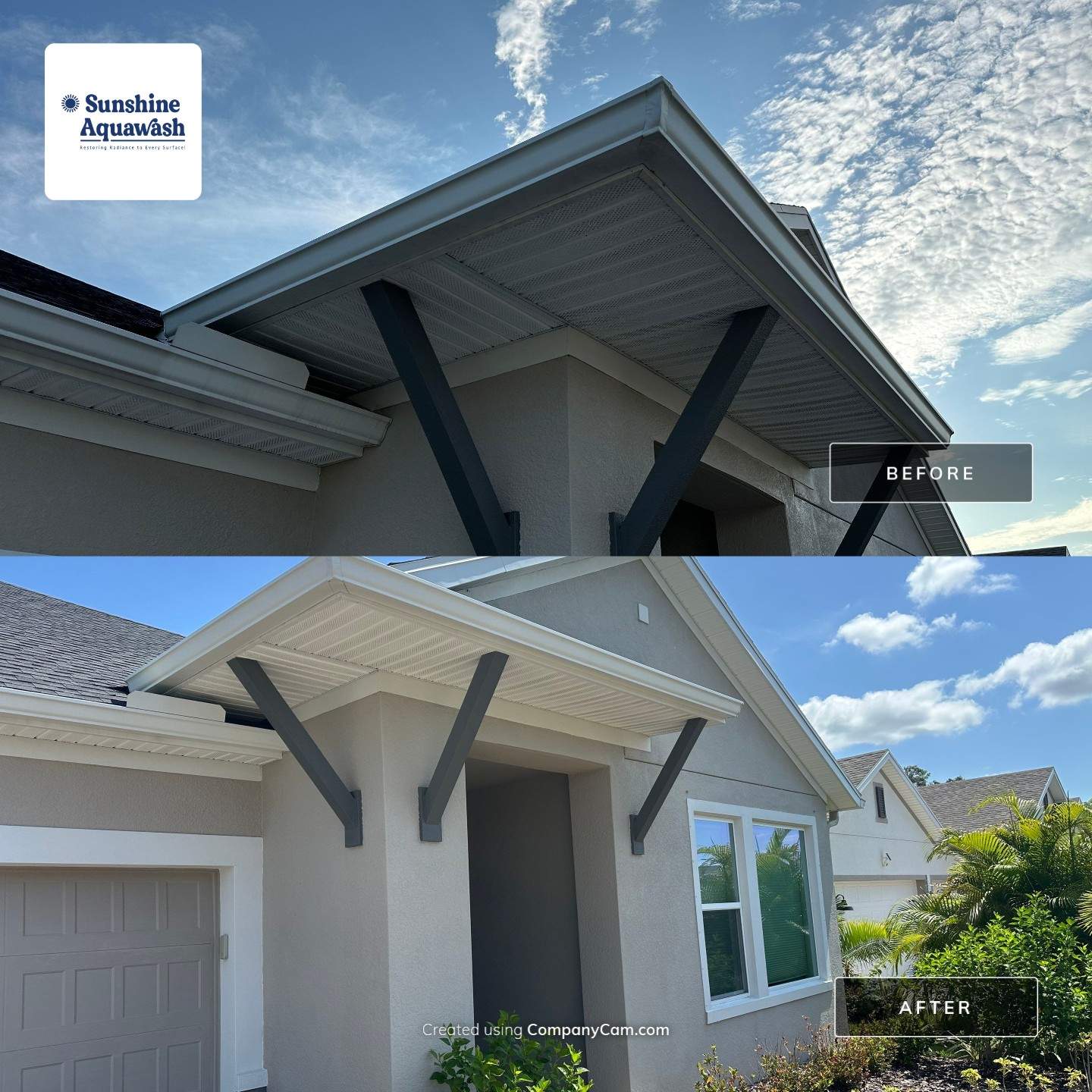 🏡 Complete Exterior Cleaning – Trevesta Community, Palmetto, FL by Sunshine AquaWash