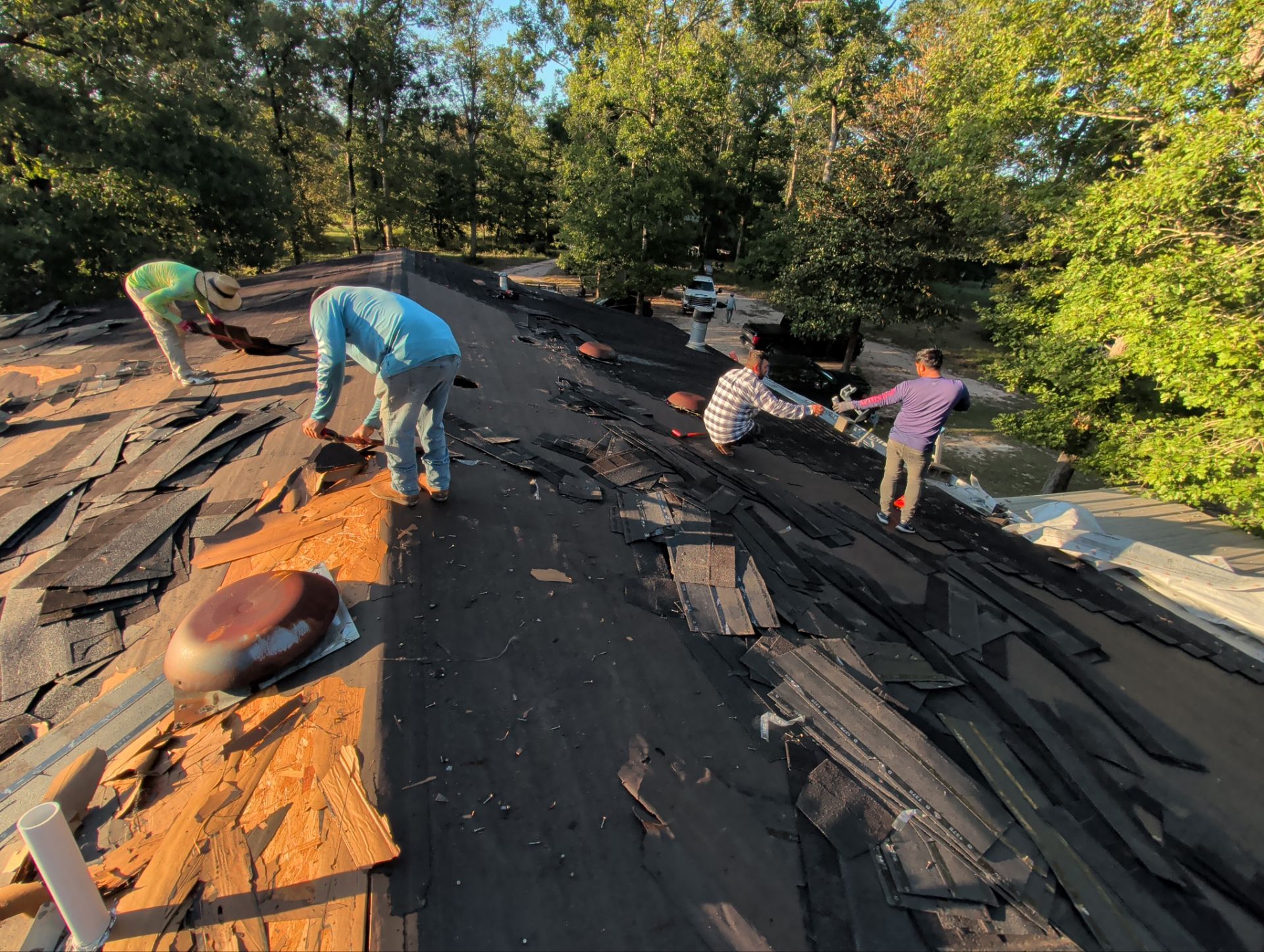 Project in Conroe by Roof Guard And Construction