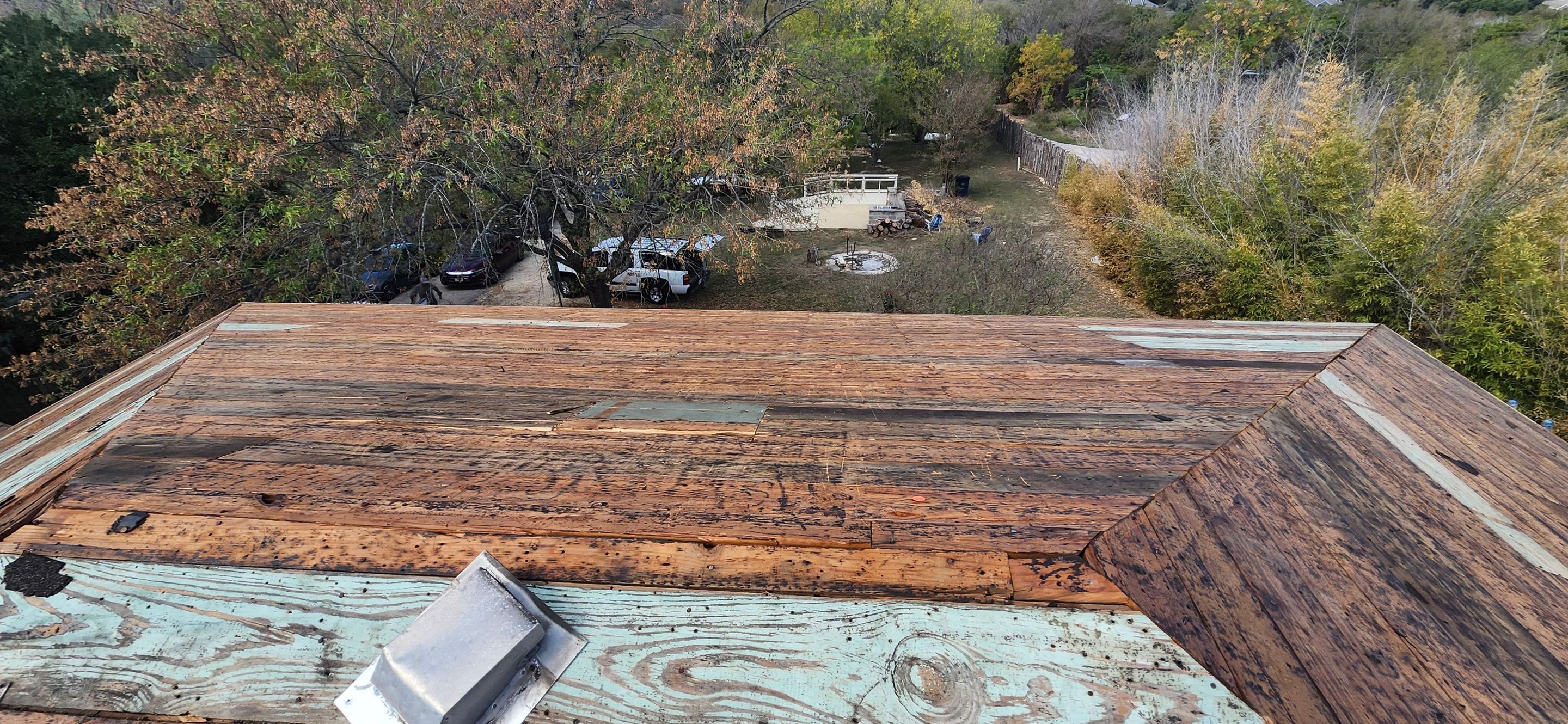 Asphalt Shingle Roof Repair and Decking Replacement in Austin by Caliber Restoration LLC