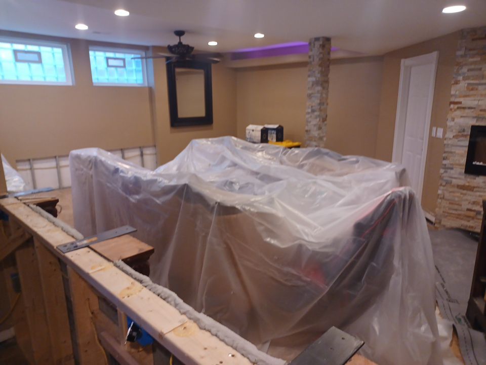 Project in Waterford Twp by EzDry Water Mitigation & Property Restoration