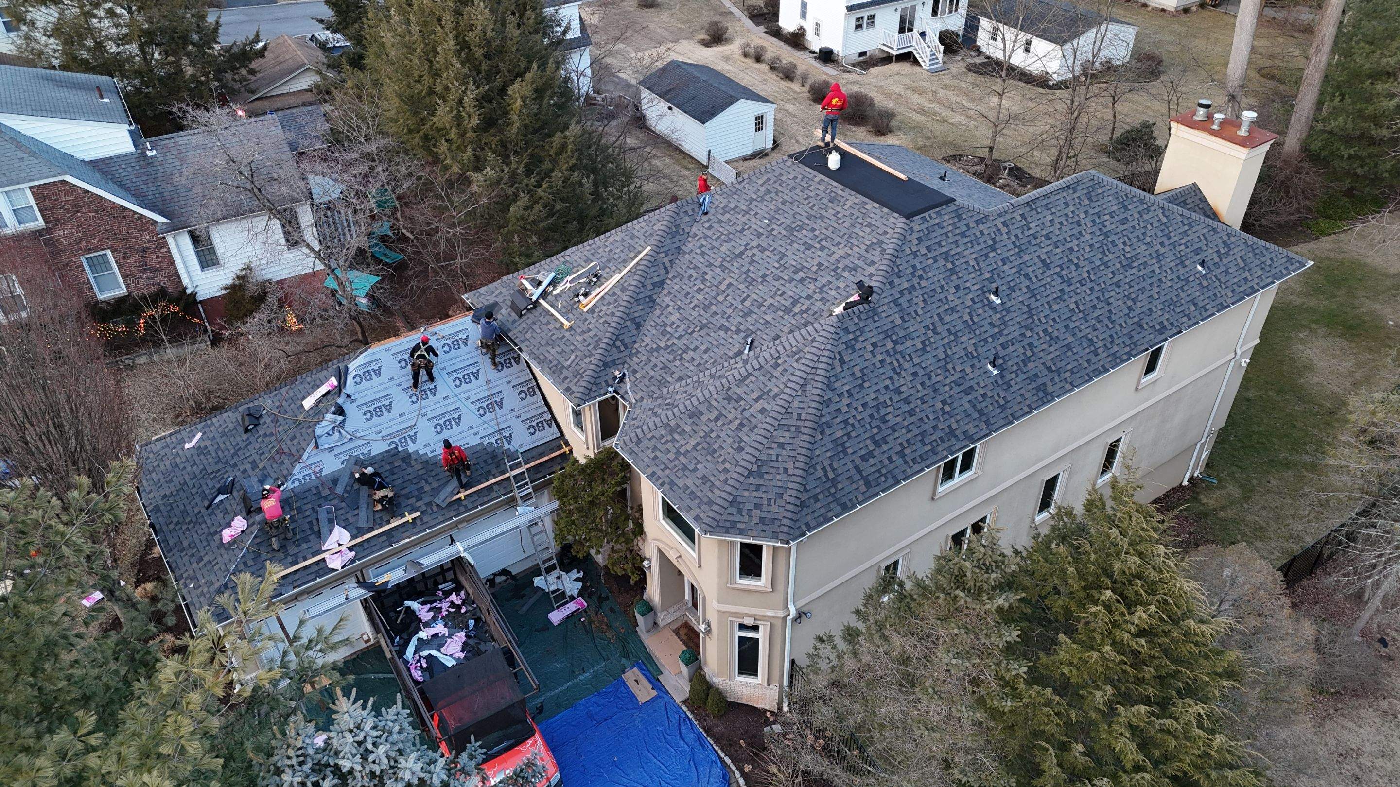 Roof Project in Closter, NJ by All State Home Improvement Inc.