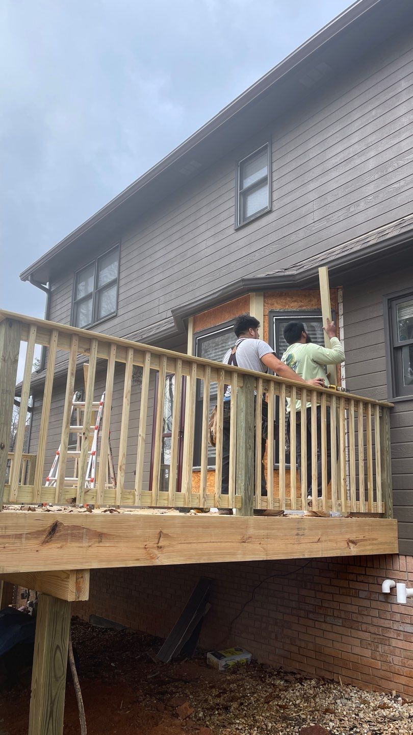 Russet Woods - Deck by Pillar and Pine