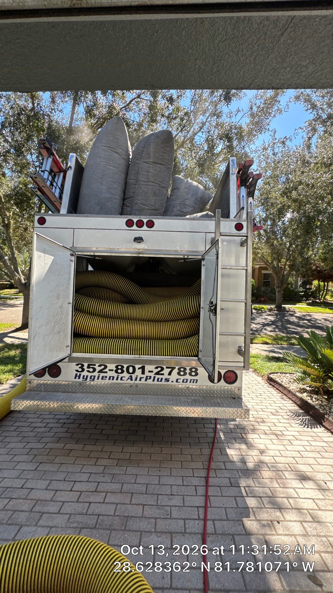 Air Duct Cleaning with Negative Suction — Groveland by Hygienic Air, Inc