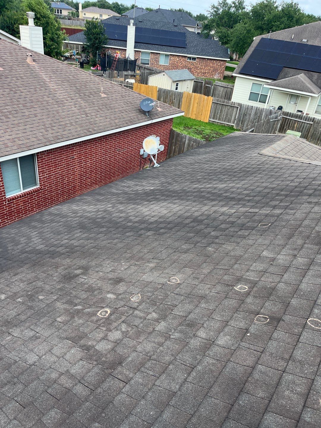 Residential Roofing Installation using Owen's Corning Duration (Lifetime) Shingles by Roof Repair Company