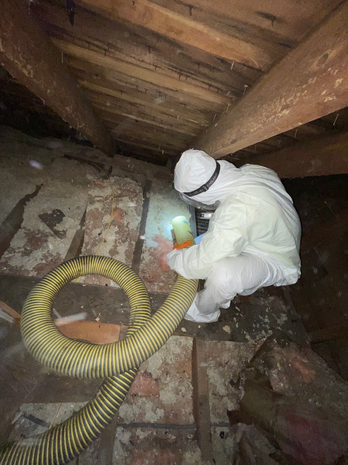 Attic Insulation using Open Cell Spray Foam by NYS Foam & Energy
