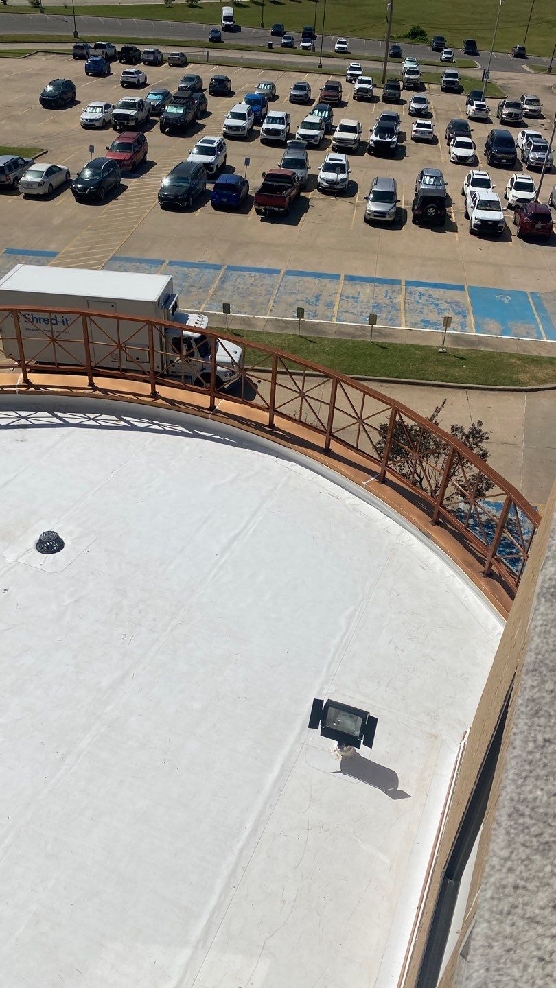 TPO Project in McAlester by Decor Roofing & Restoration