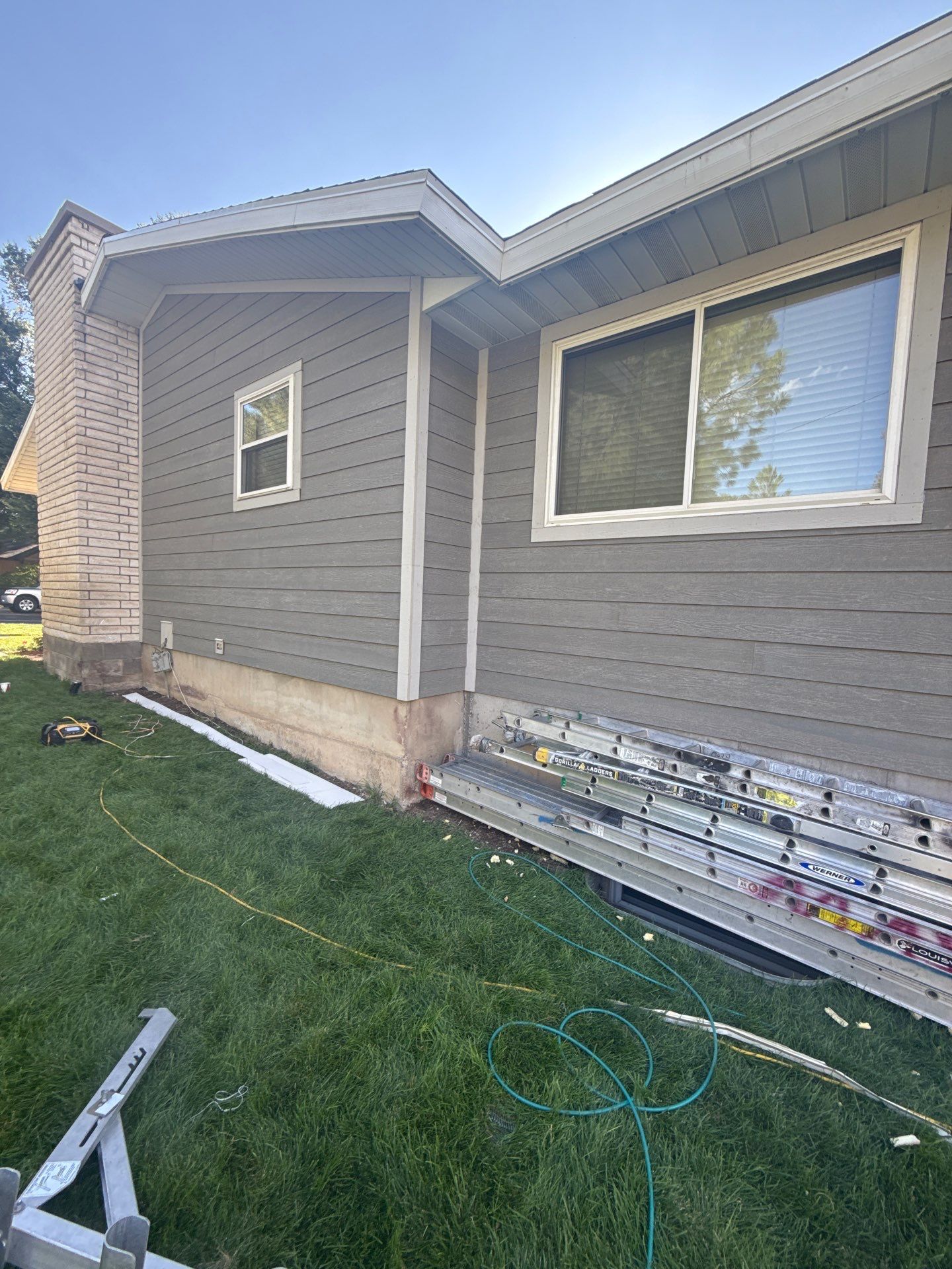 Project in Lindon, Ut by Master Rain Gutters.