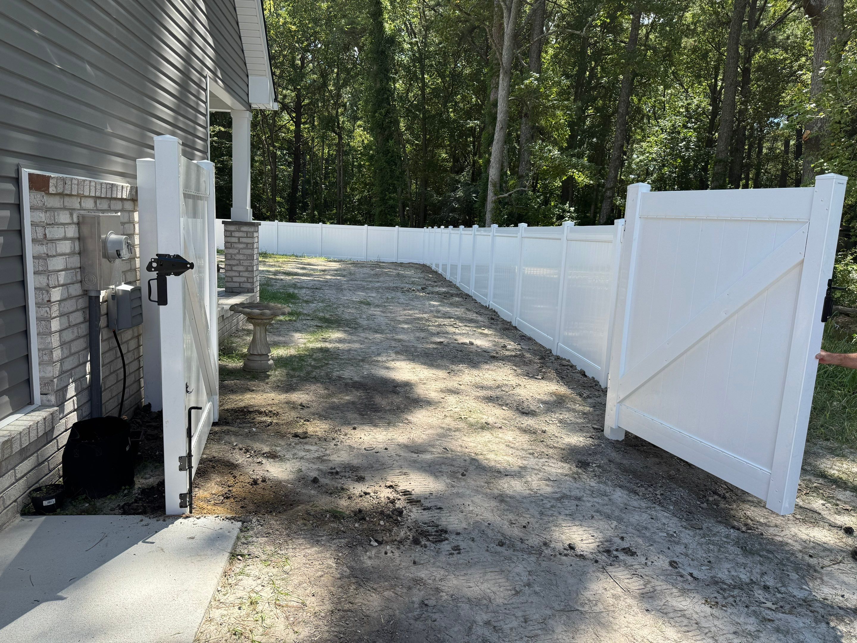 The Fence That Never Fades by Tidewater Fence