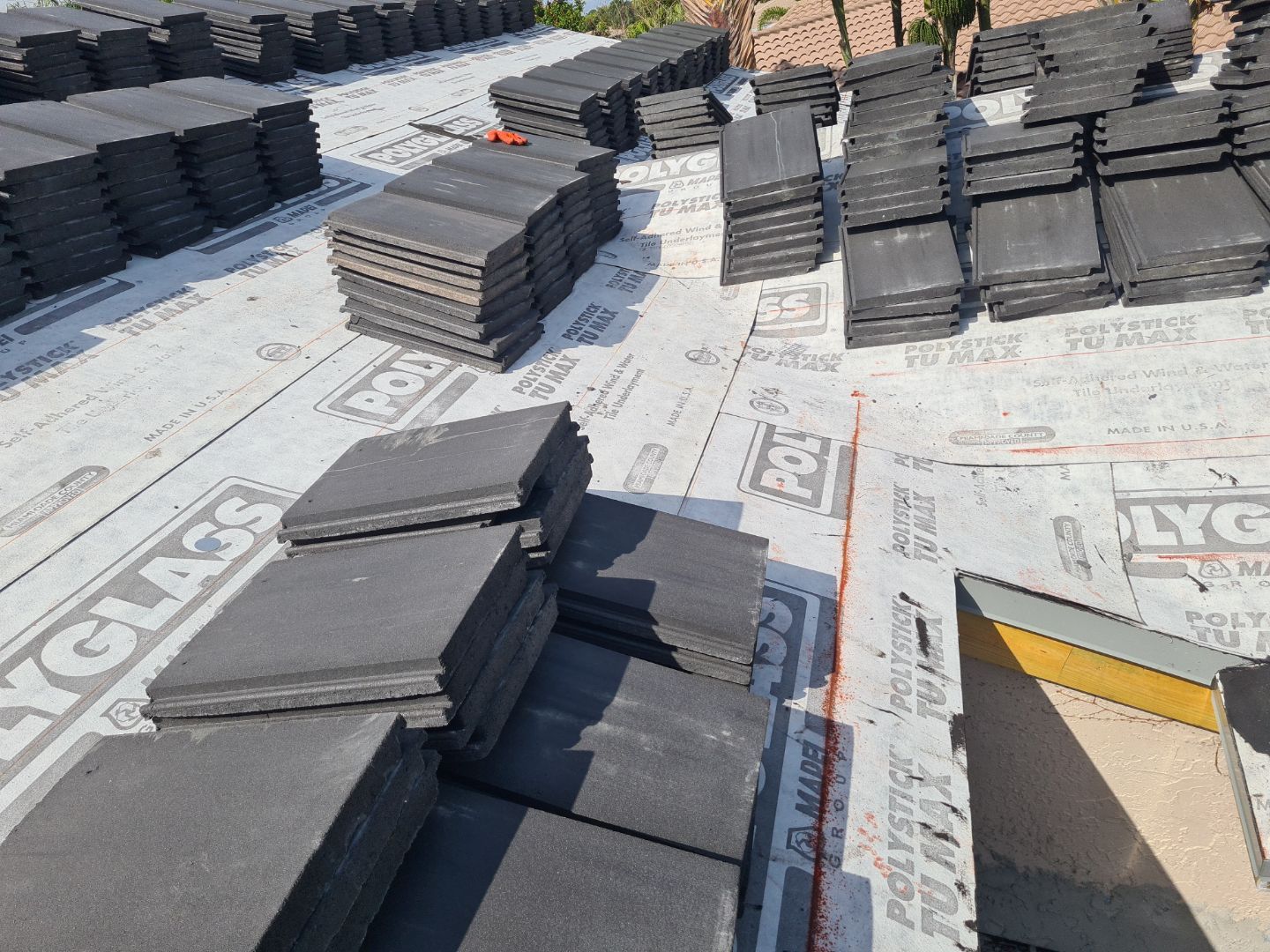 Residential Roofing Installation using Eagle Roofing Tile by BLUES BROTHERS ROOFING