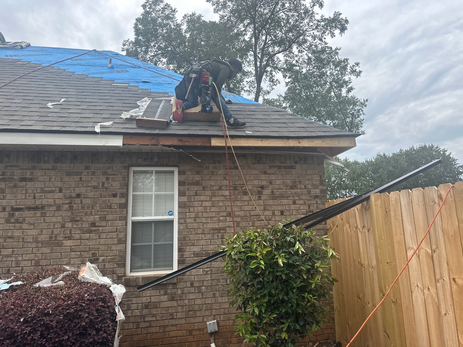 Project in Warner Robins by Aultman Roofing