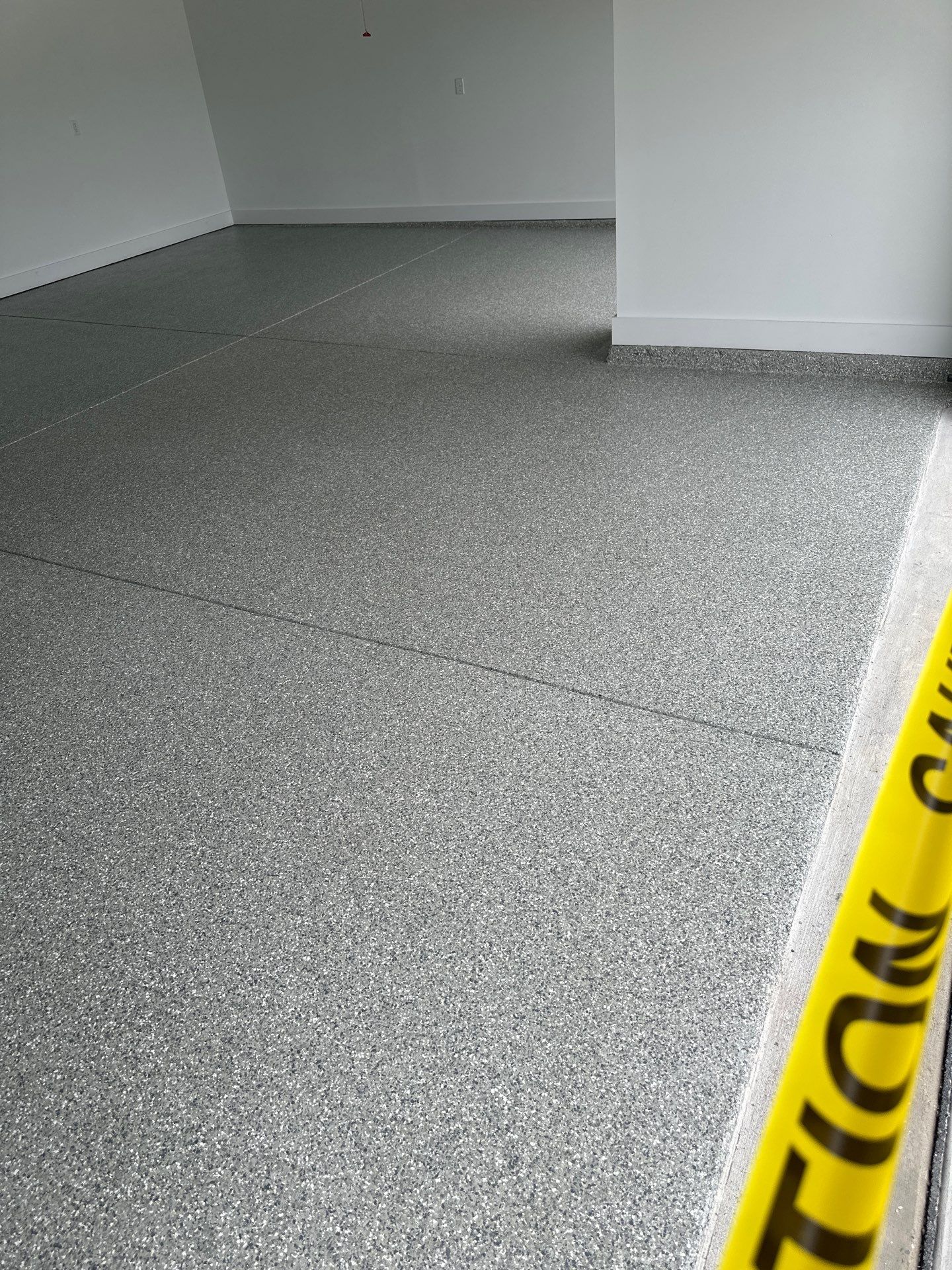 Garage Floor Coating using Thyme by My Garage Floor Guys