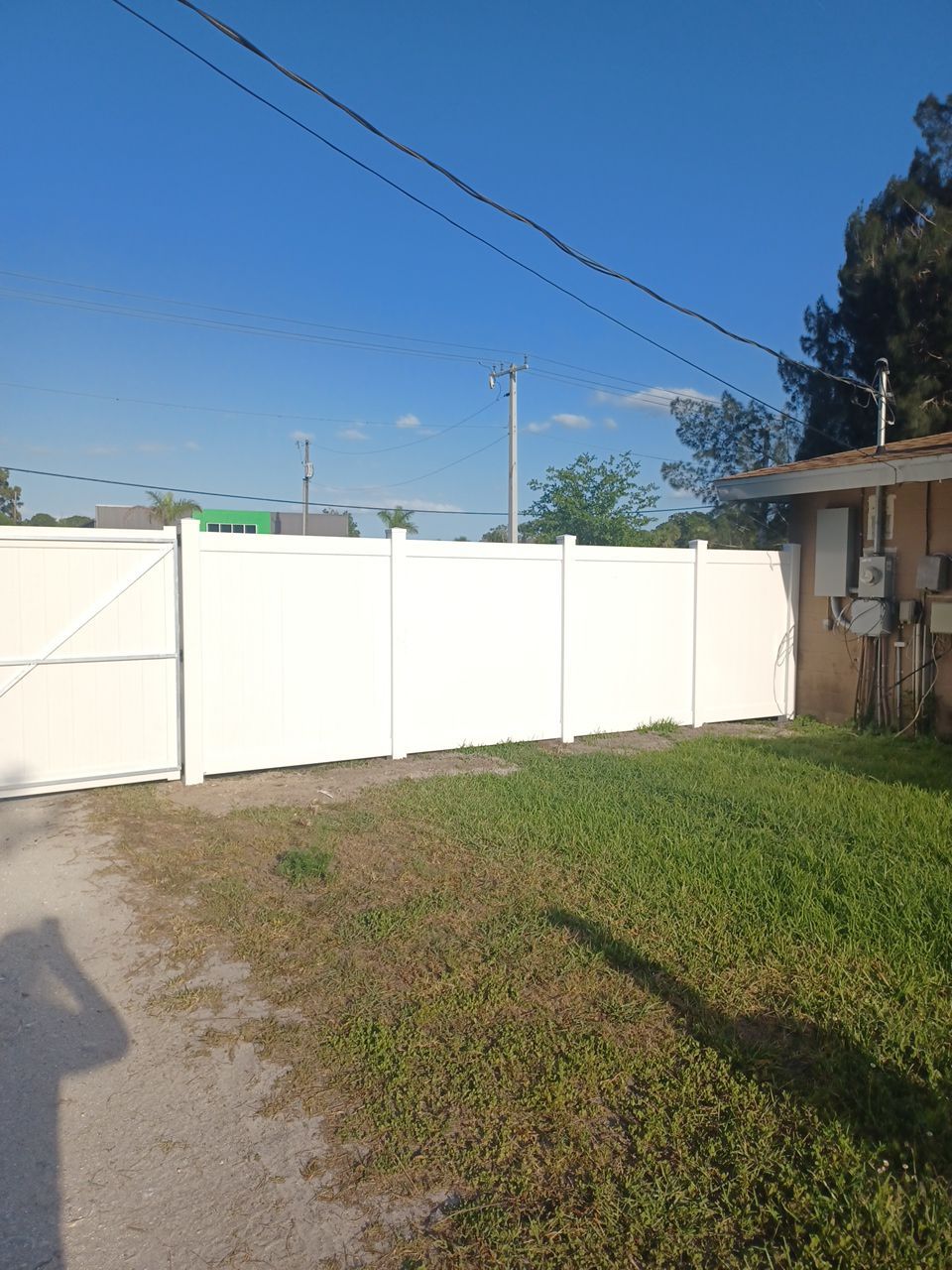 Bradenton, FL 6ft. Tall White Vinyl Privacy Fence by Asap fence and gates, LLC