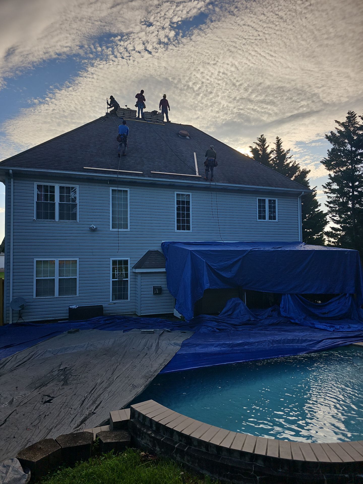 Roof Replacement - Landmark PRO Resawn Shake by Winchester Roofing