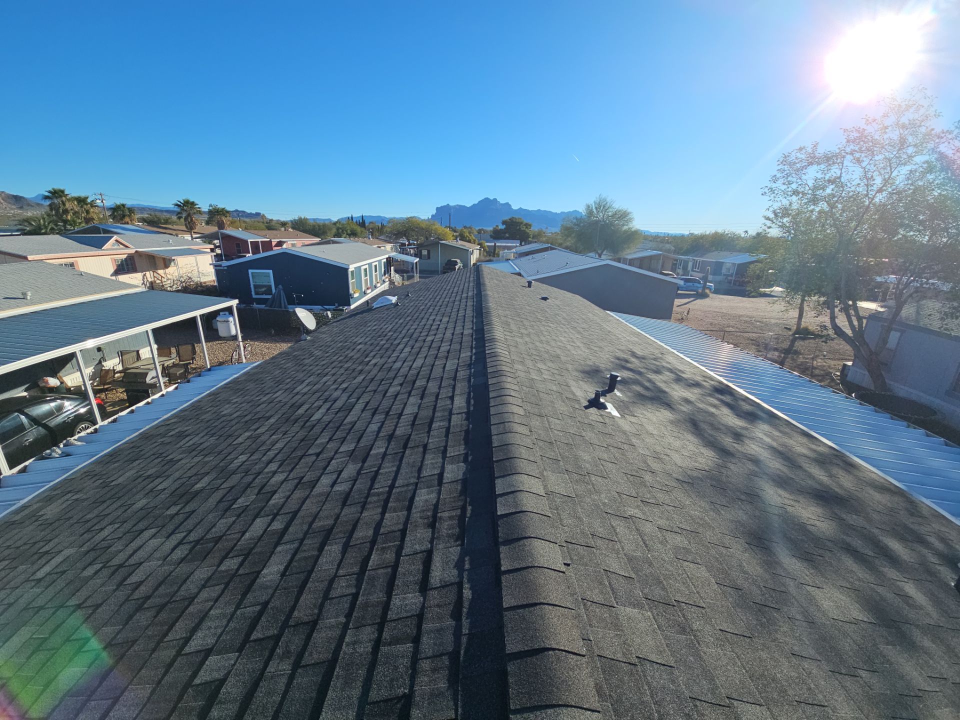 Residential Roofing Installation using Malarkey Shingles by Weather-Tite Exteriors LLC