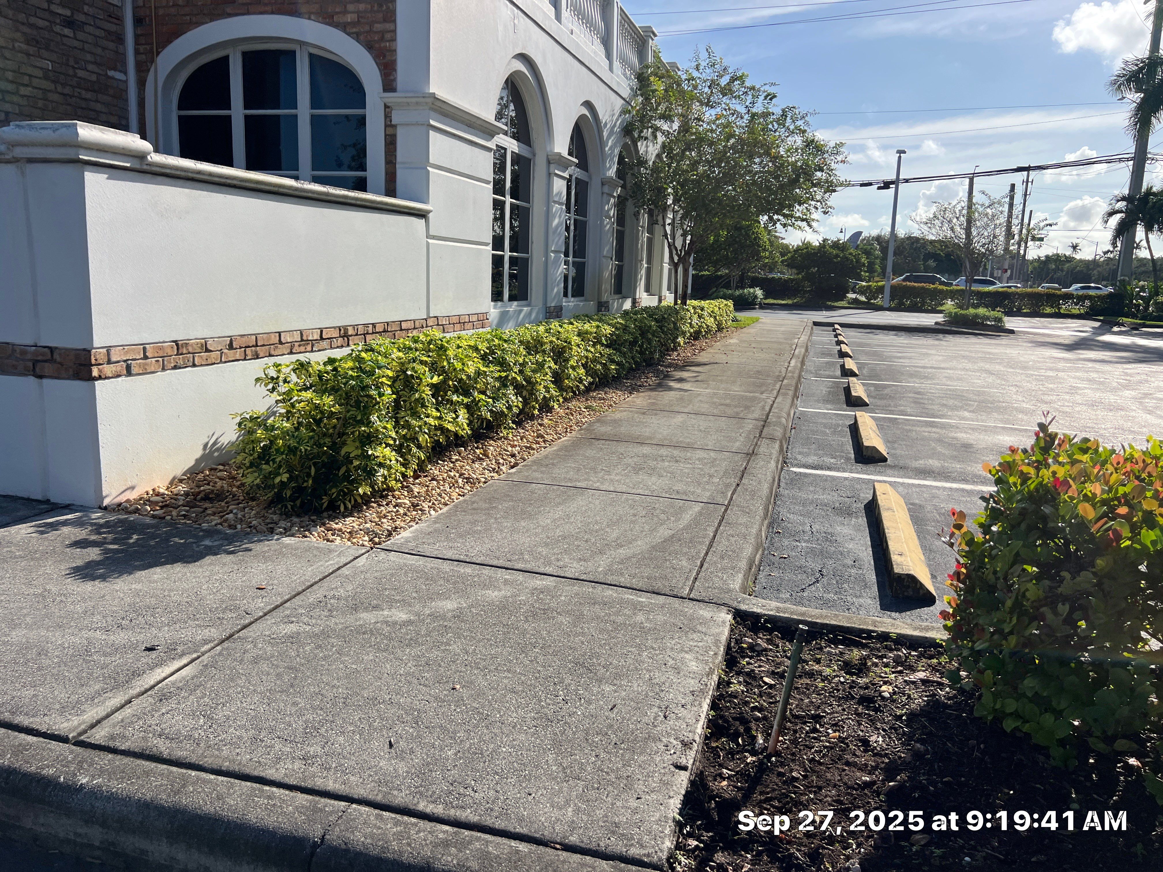 Pressure Washing Commercial Parkland by BKB Pressure Cleaning LLC