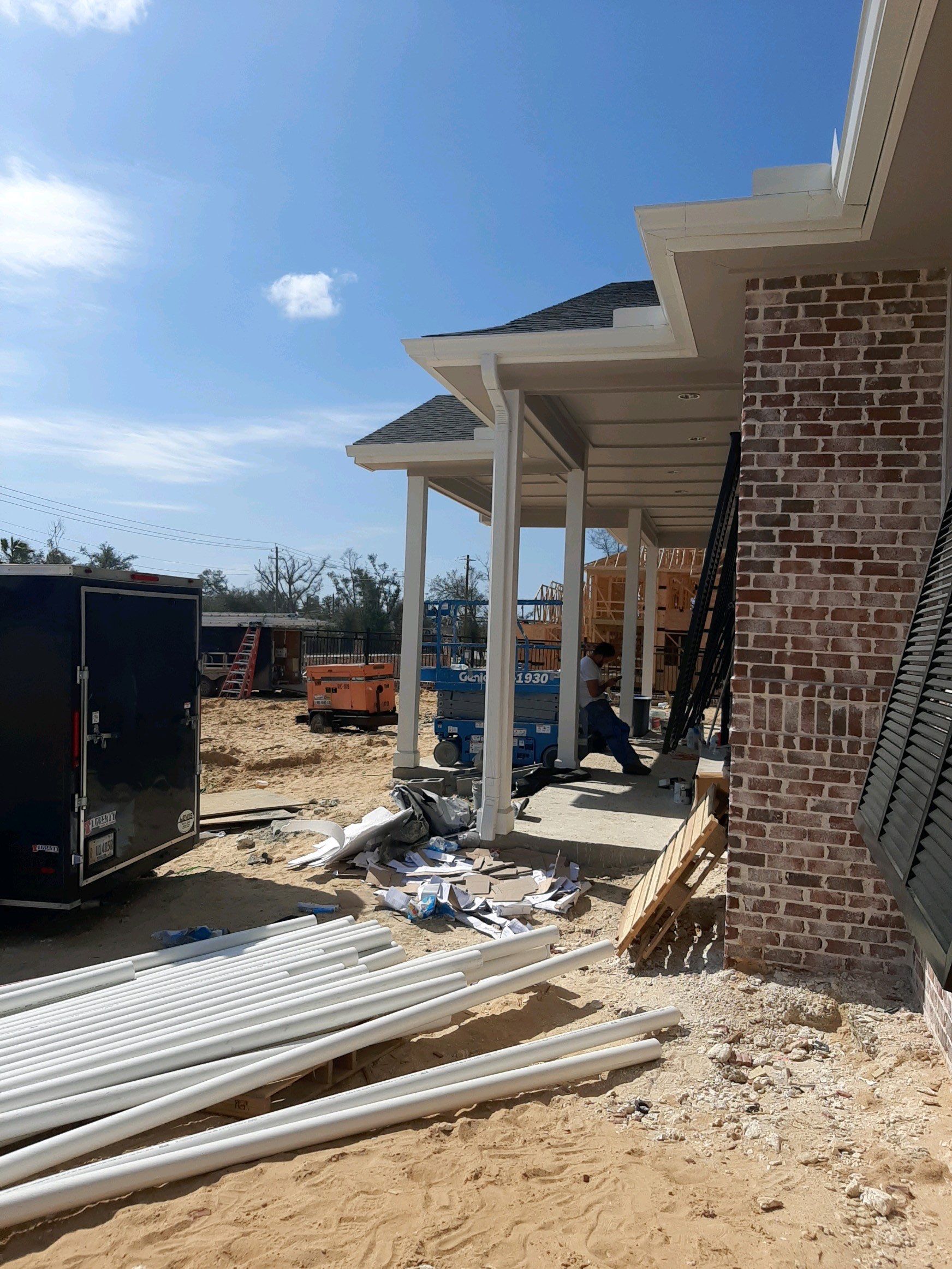 Seamless Gutter Installation using K-Style Gutters by Gutter Professors