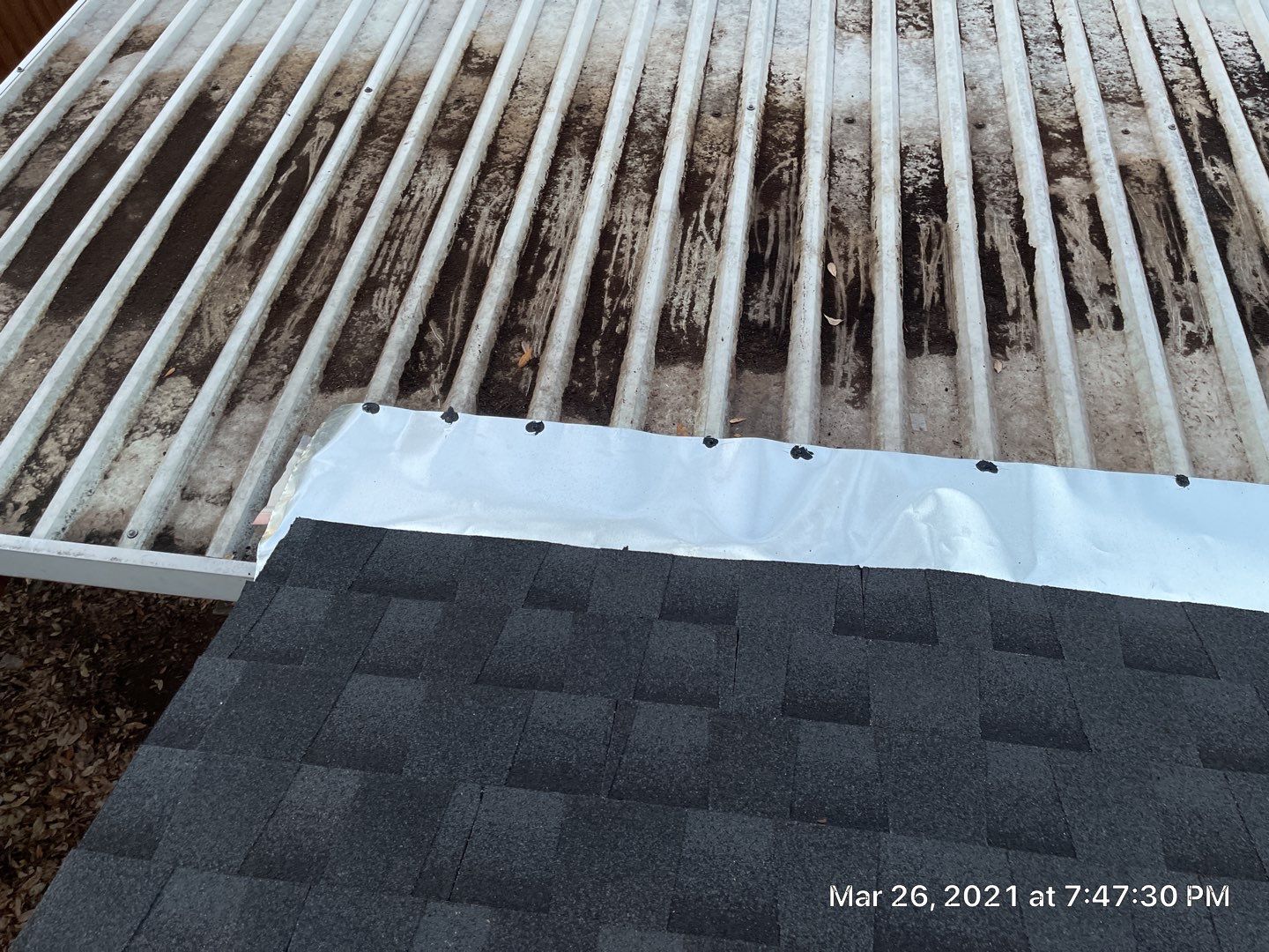 Historical Home needed a full decking and new roof by First United Roofing & Construction
