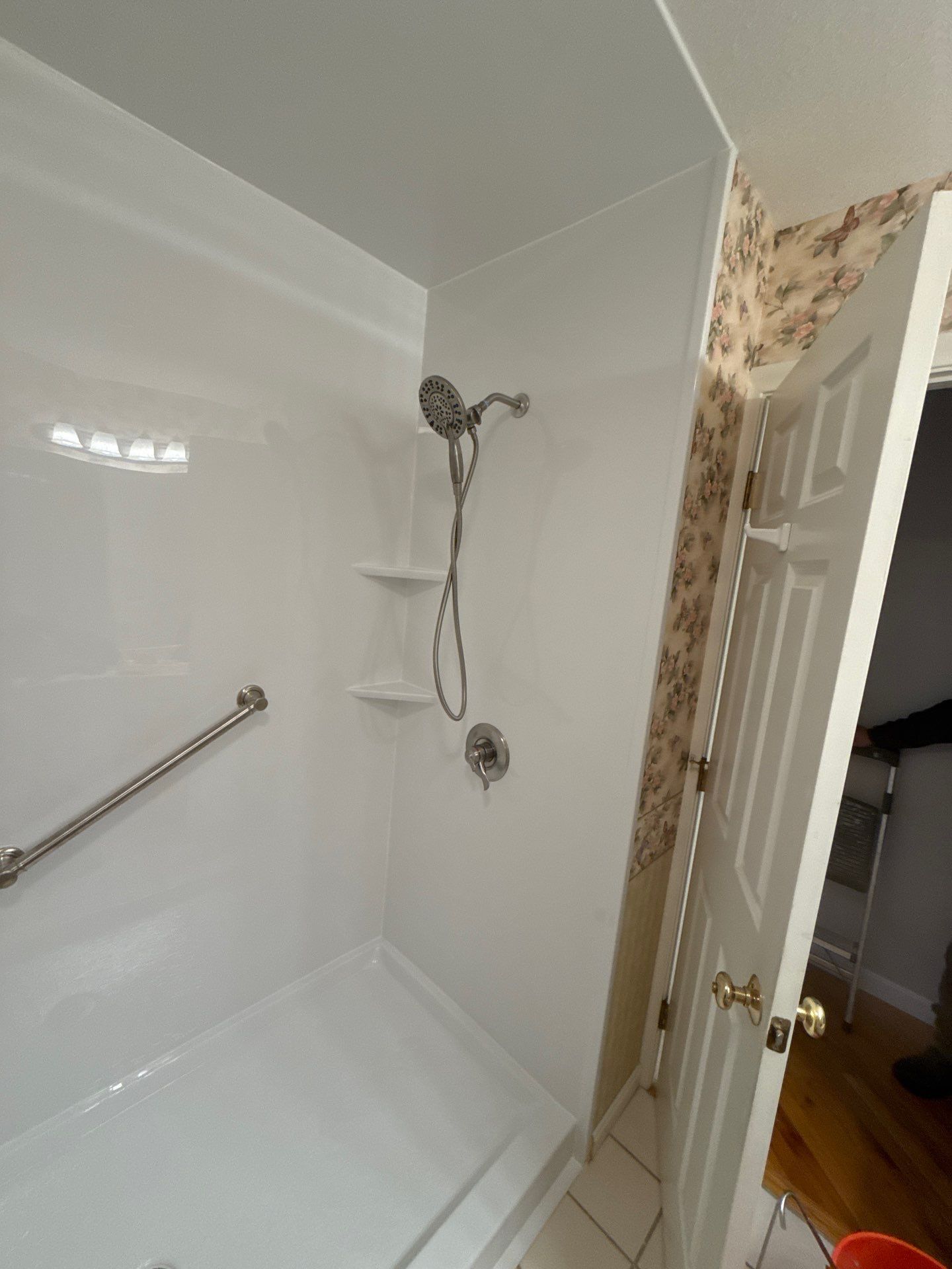 Tub to Walk-In Shower Installation in South Hadley, MA  by Yankee Home Improvement