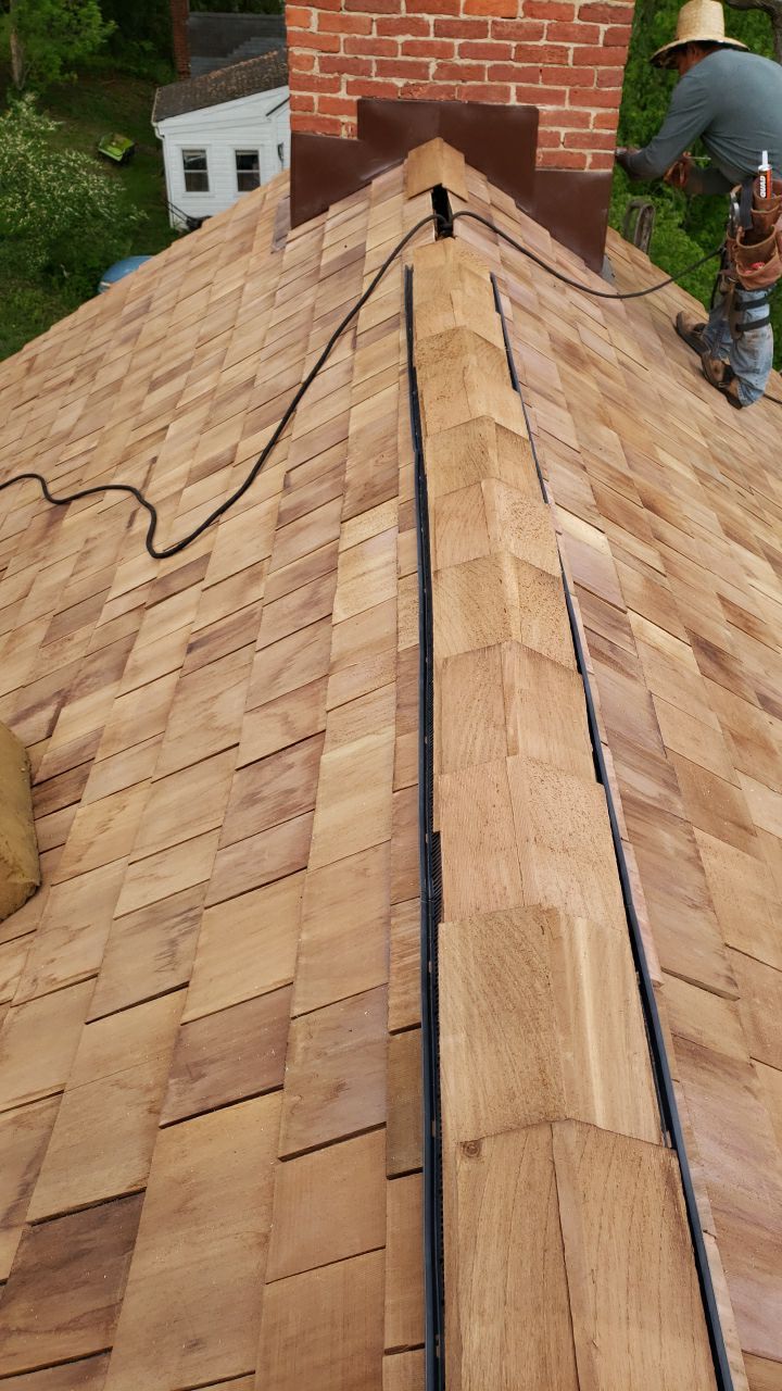 Gainesville Historic Structure: Western Red Cedar #1 Perfection G&R CCA Cedar Shakes by RM Banning, Inc.