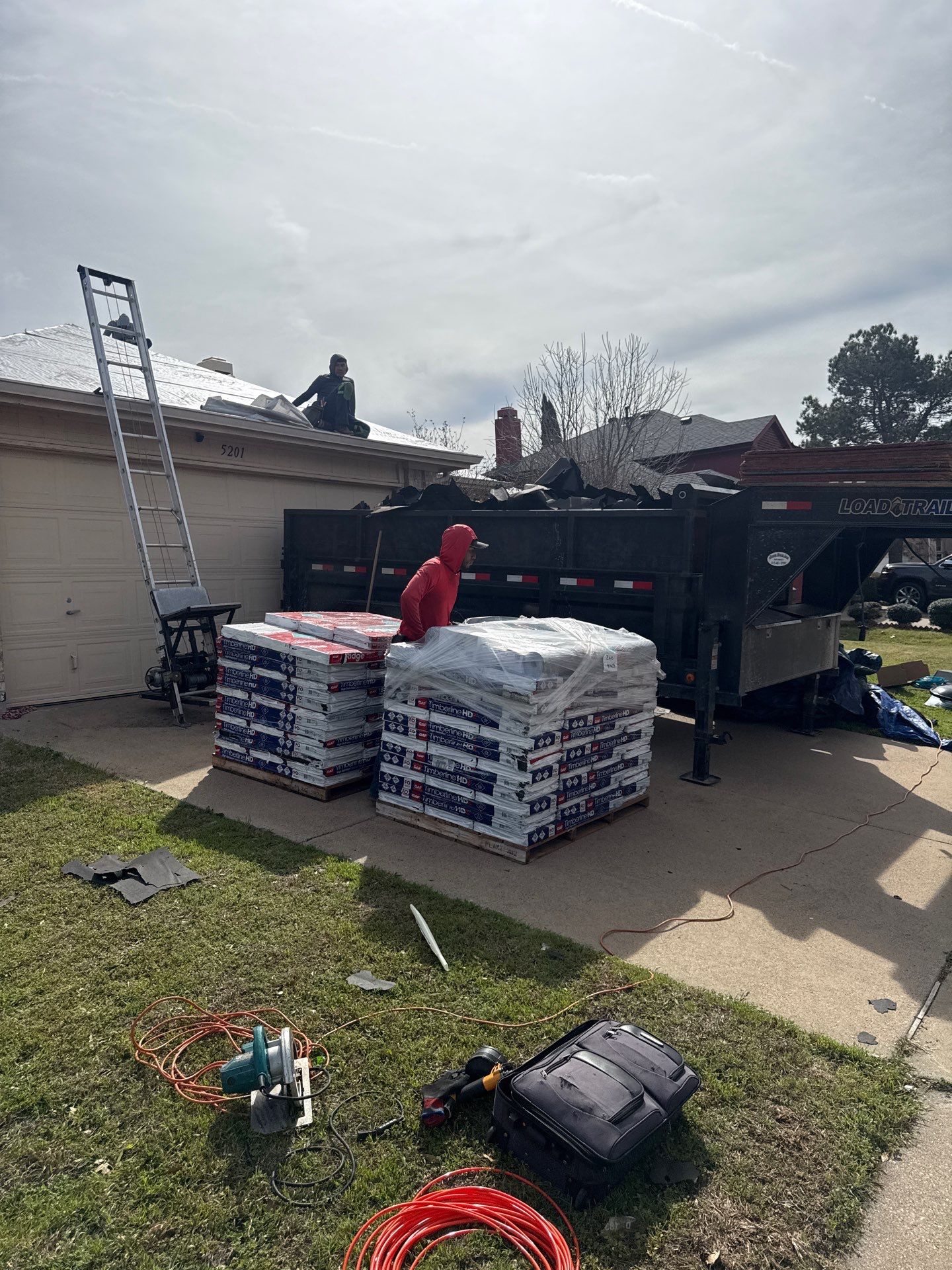 Project in Arlington  by Zeus Exteriors