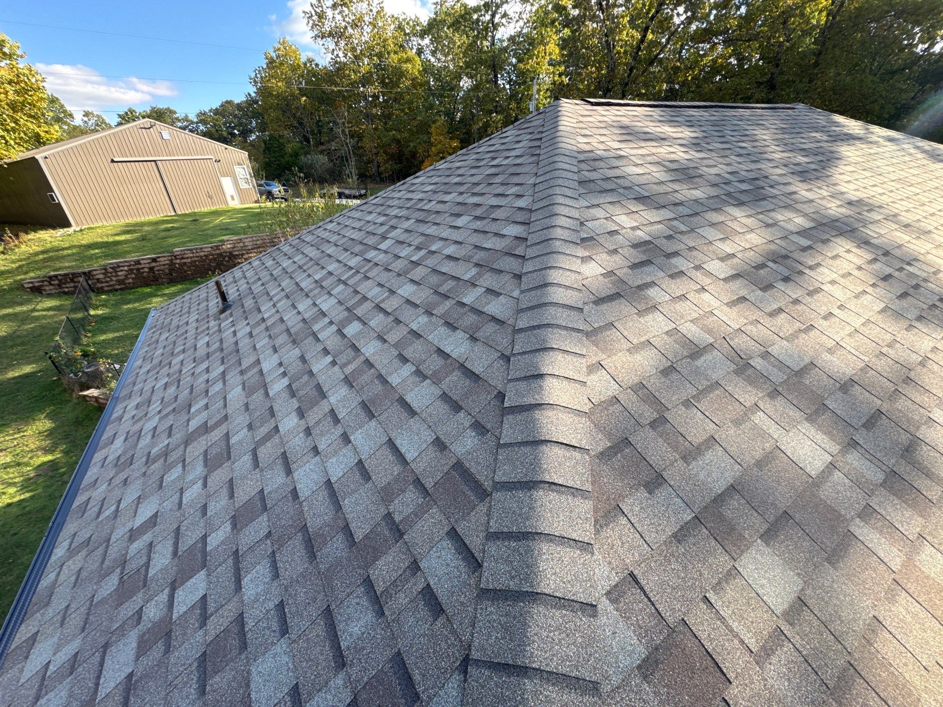 Residential Roofing Install - Owens Corning Duration Flex Shingles - Color Driftwood  by Titan Commercial & Residential Roofing 