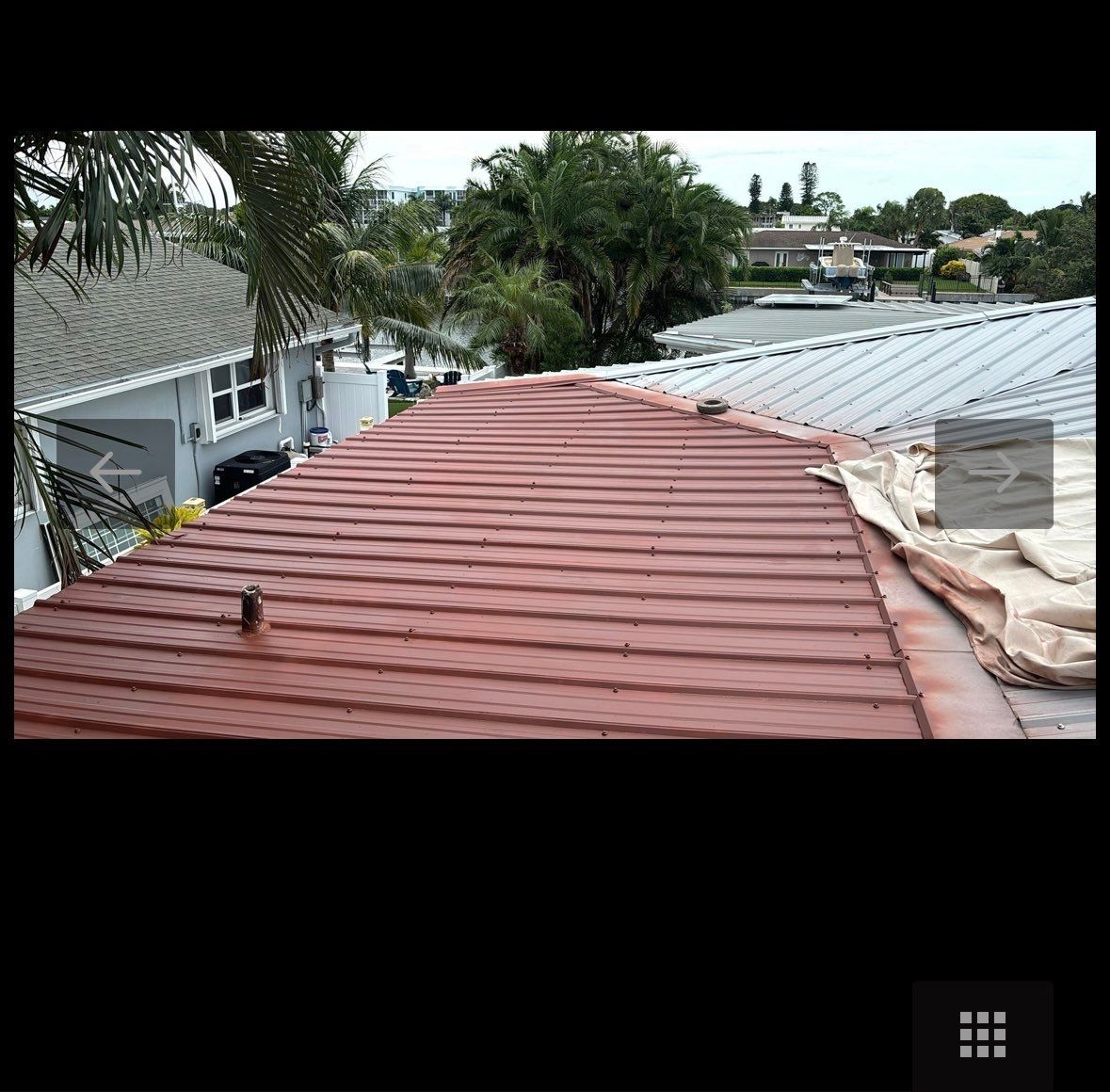Rustic Red Exposed Fastener by Reimagine Roofing