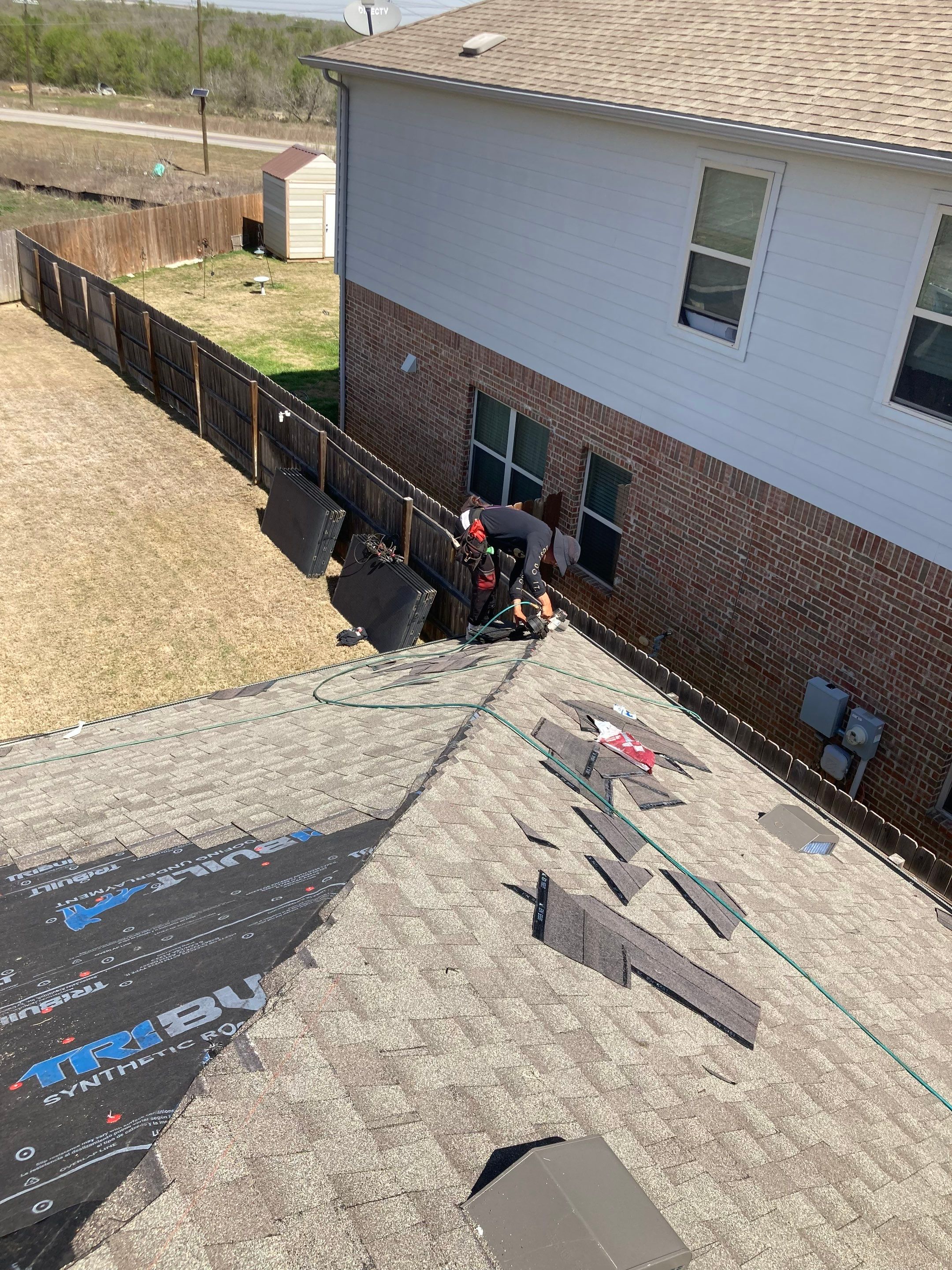 Project in Del Valle by Rhino Roofing and General Contracting, LLC