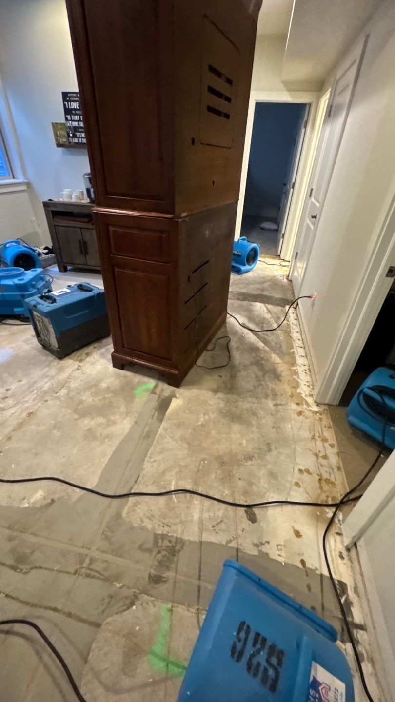 Water Damage Project in Denver by Accountable Home Services