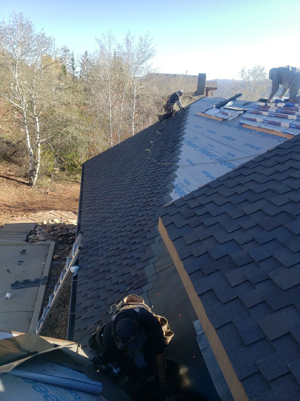 Residential Roofing Installation using CertainTeed Presidential TL by The Roof Doctor
