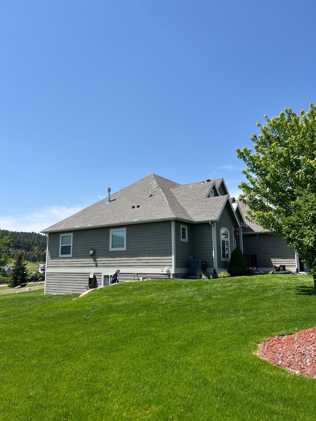 GAF Timberline HDZ - Weathered Wood by Montana Roofing Solutions