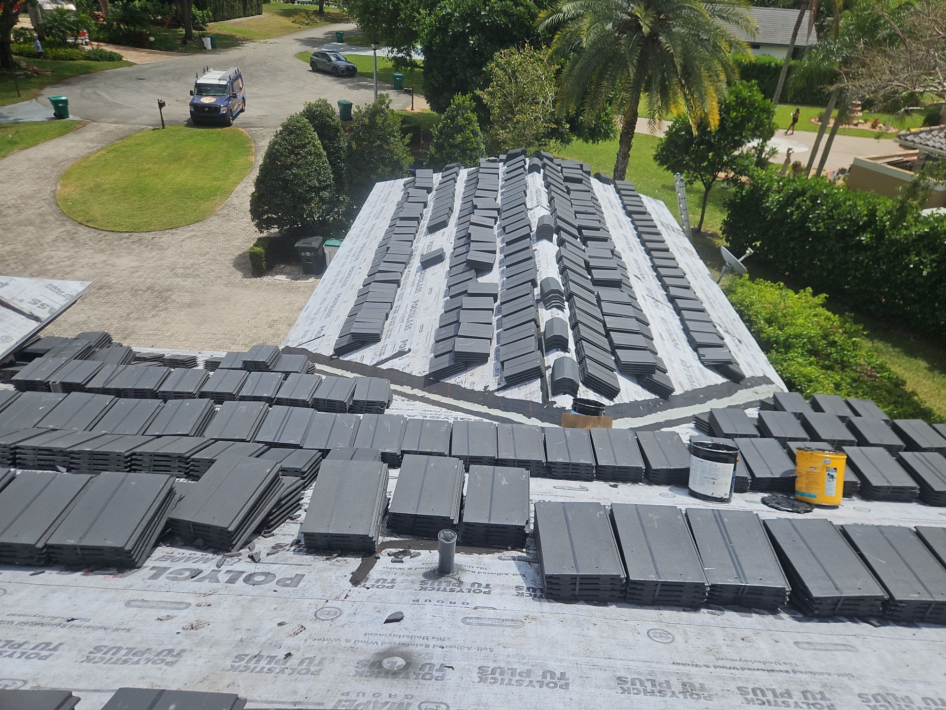 Residential Roofing Installation using WestLake Roofing Tile by BLUES BROTHERS ROOFING