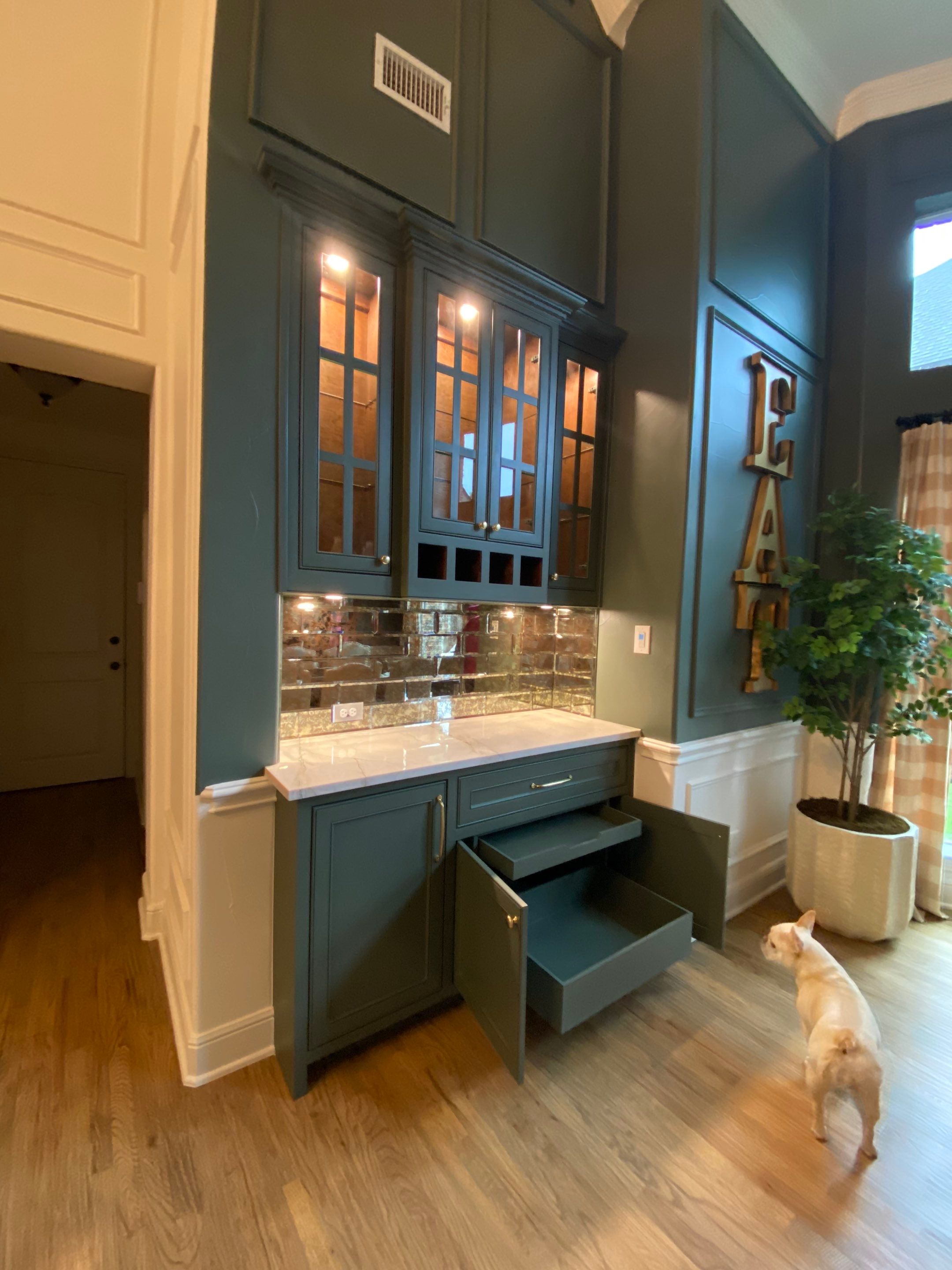 Custom Cabinetry and Trim  by SLM General Contractors & Roofing