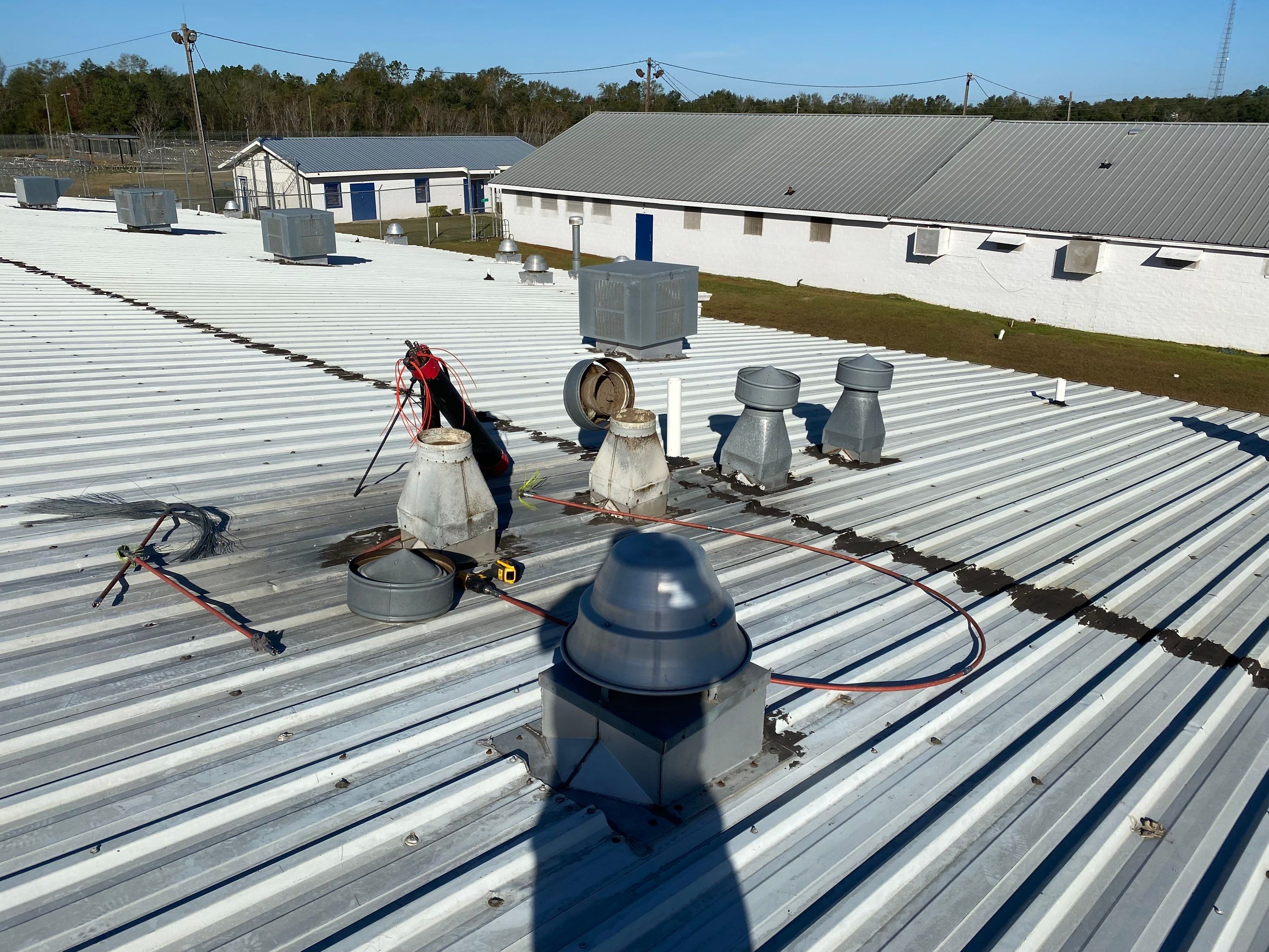 Dryer Vent Cleaning & Repair using Gas Powered Vac by Peach State Dryer Vents & Air Ducts