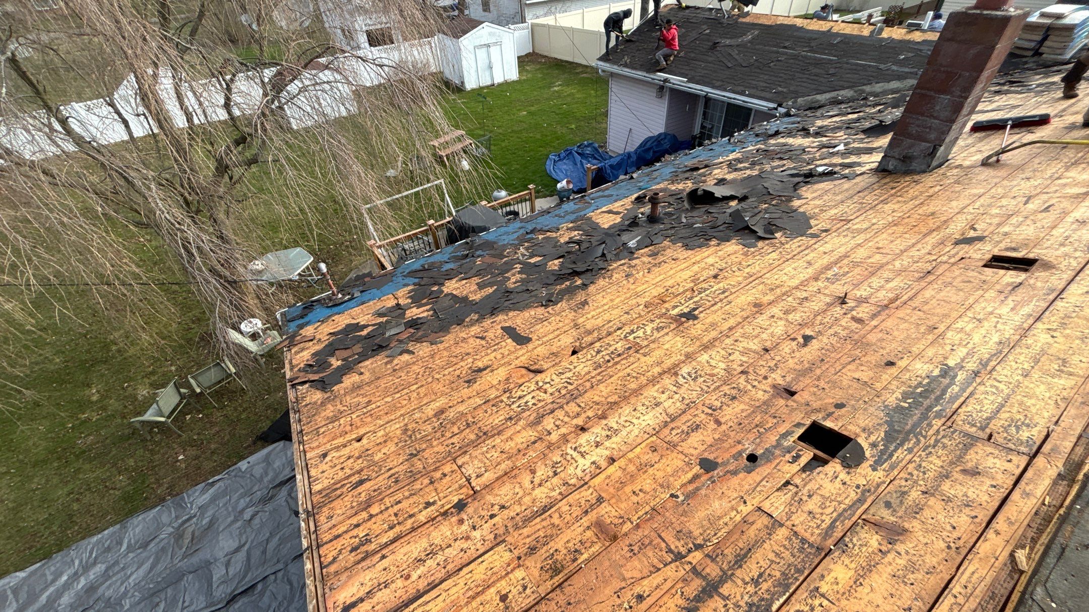 Roof Replacement using CertainTeed Landmark Pewter by 180 Contractors