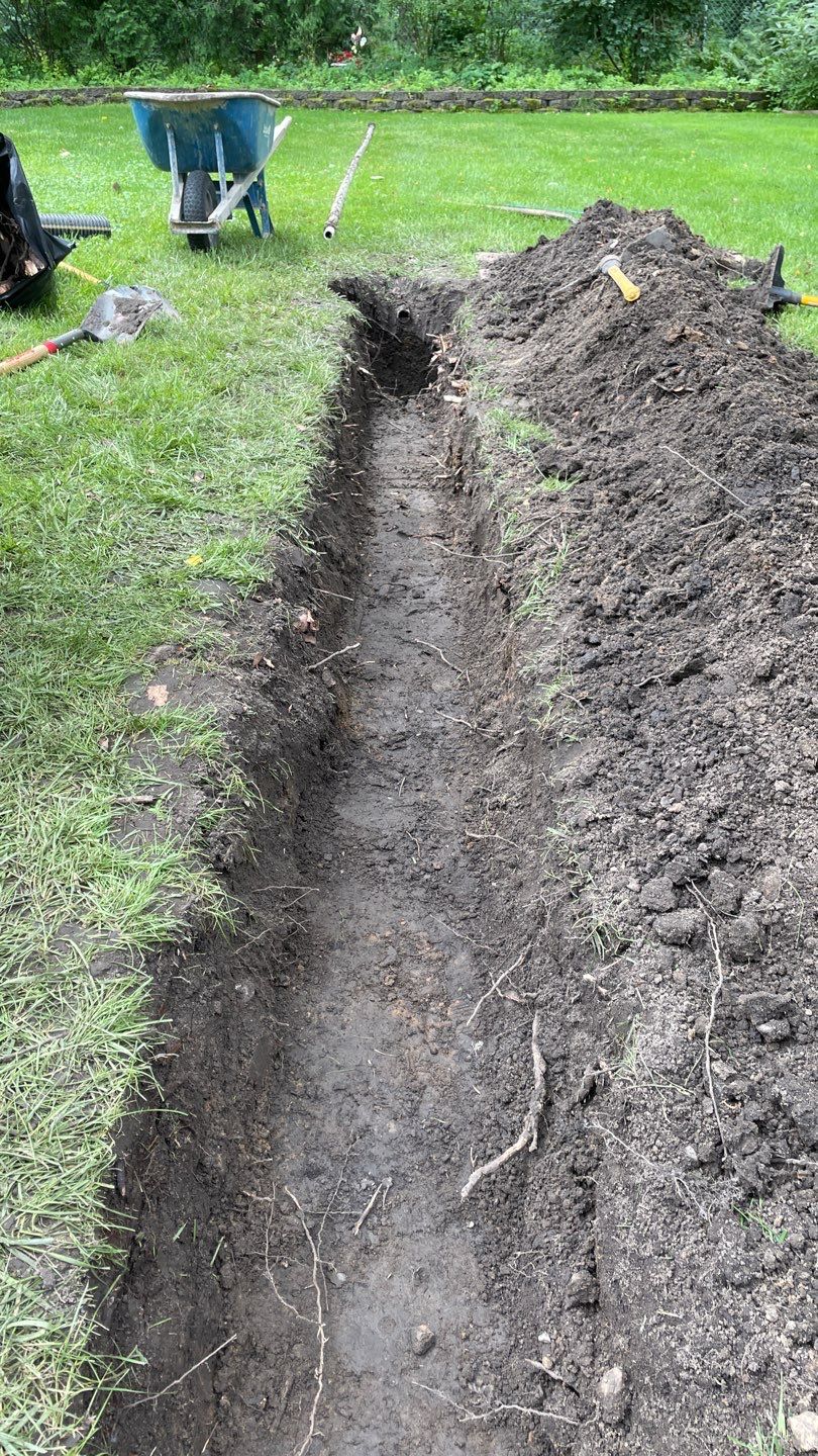 Richard’s Sump Pump Discharge Line Fix by Waterproofing Northeast