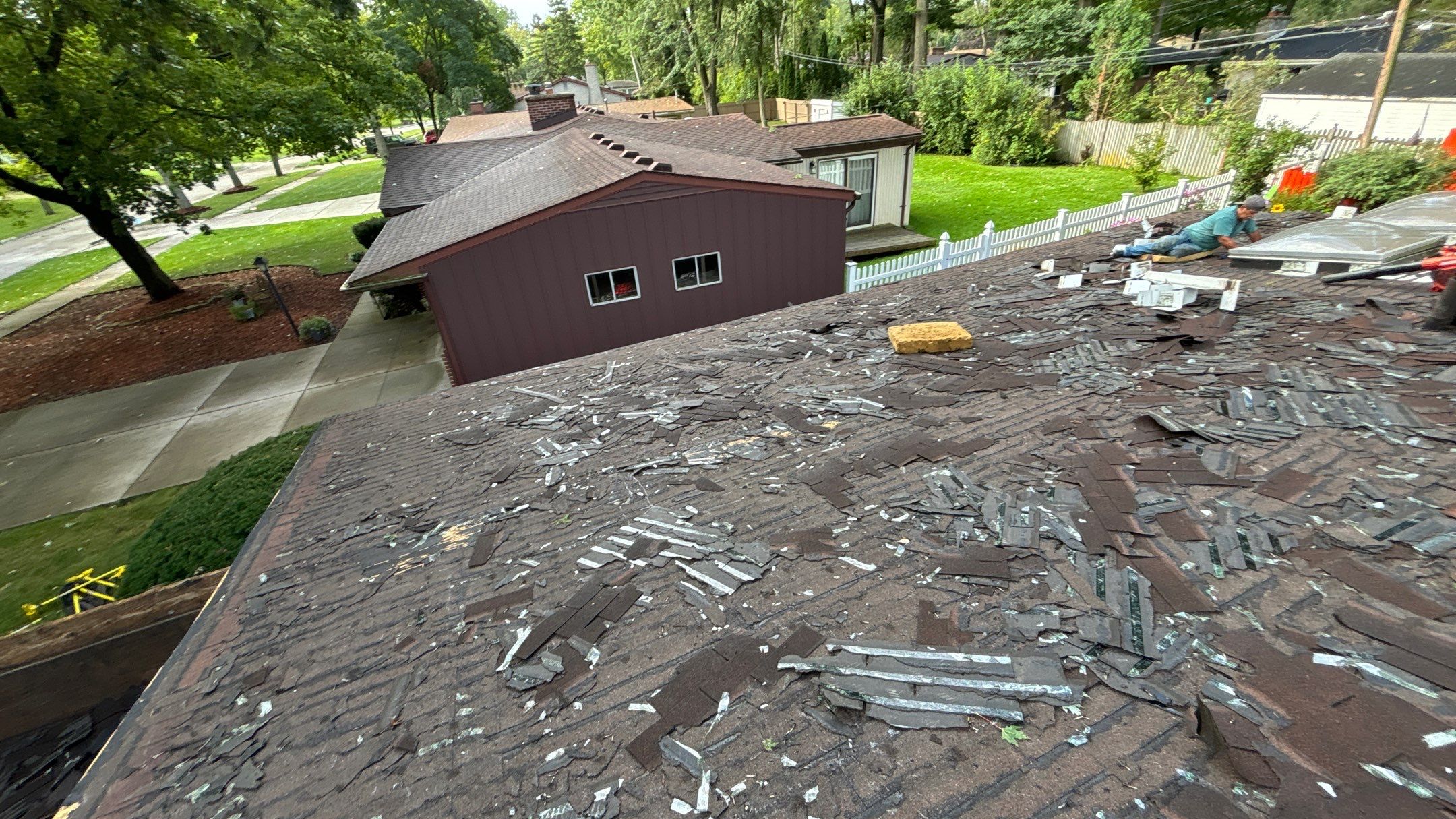 Roof Replacement using Owens Corning Duration by 180 Contractors