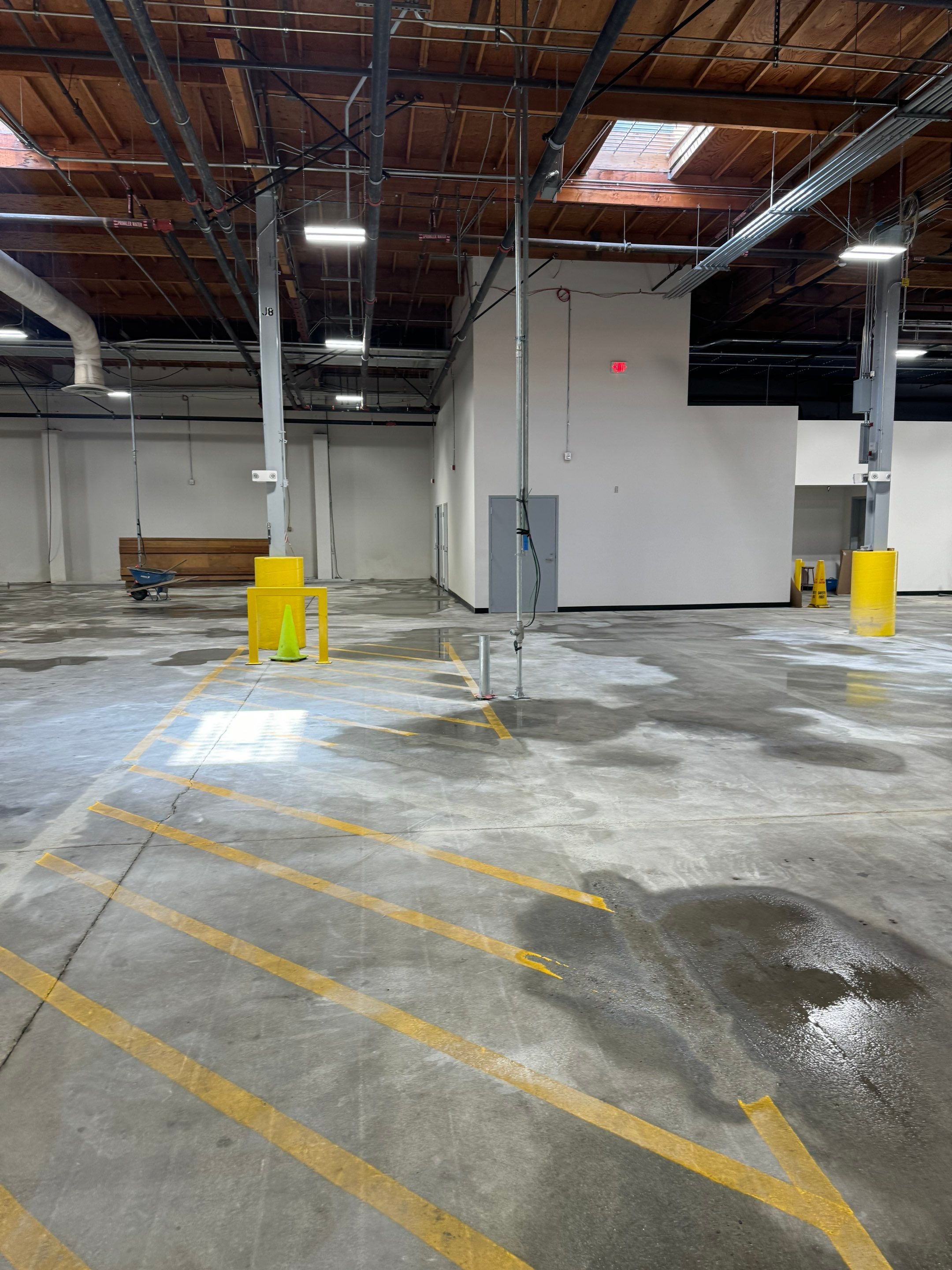 USPS Asphalt Patch Repair, Indoor Parking Lot Sandblast, Outdoor Parking Lot Sealcoating & Indoor/Outdoor Parking Lot Striping  by Jireh Asphalt & Concrete Inc 