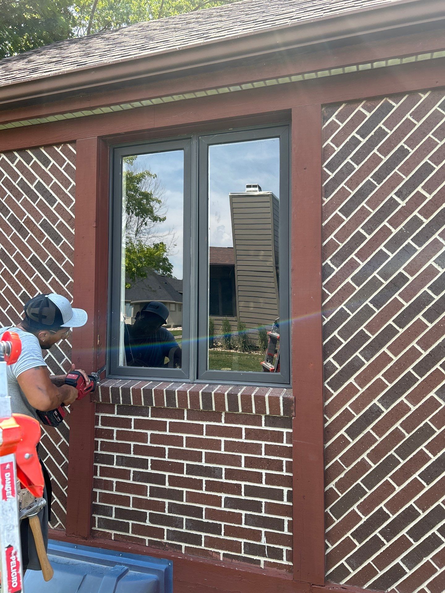 Window installation by United Windows and Siding LLC