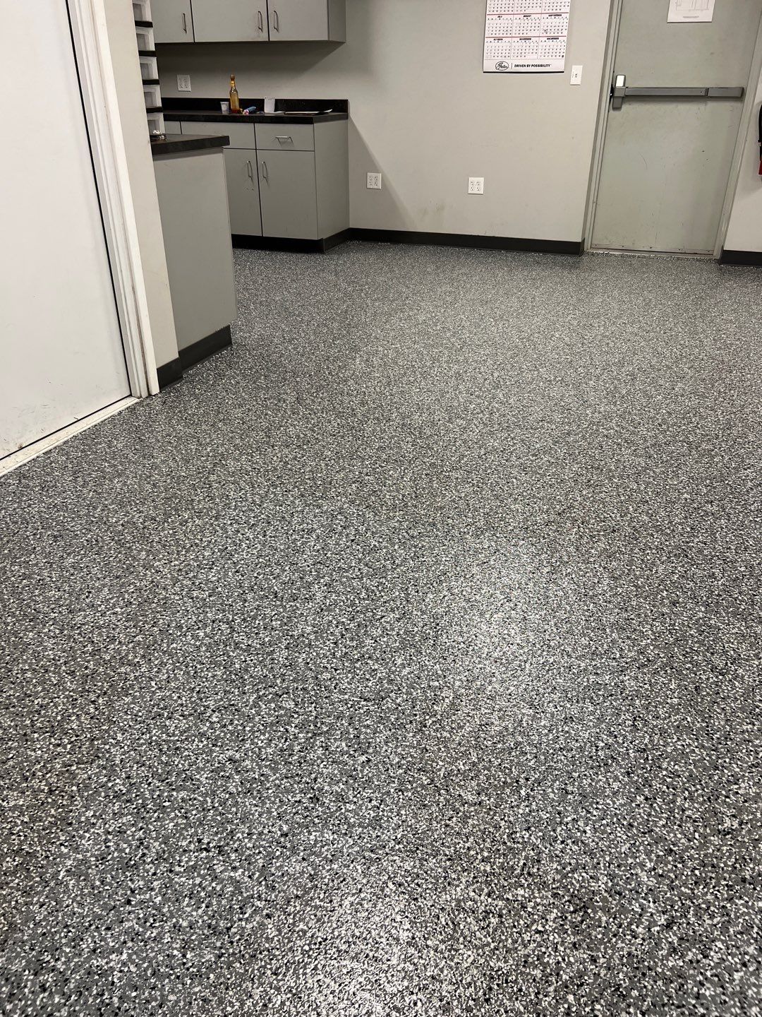 Commercial repaint and new flooring by Cutting edge painting 