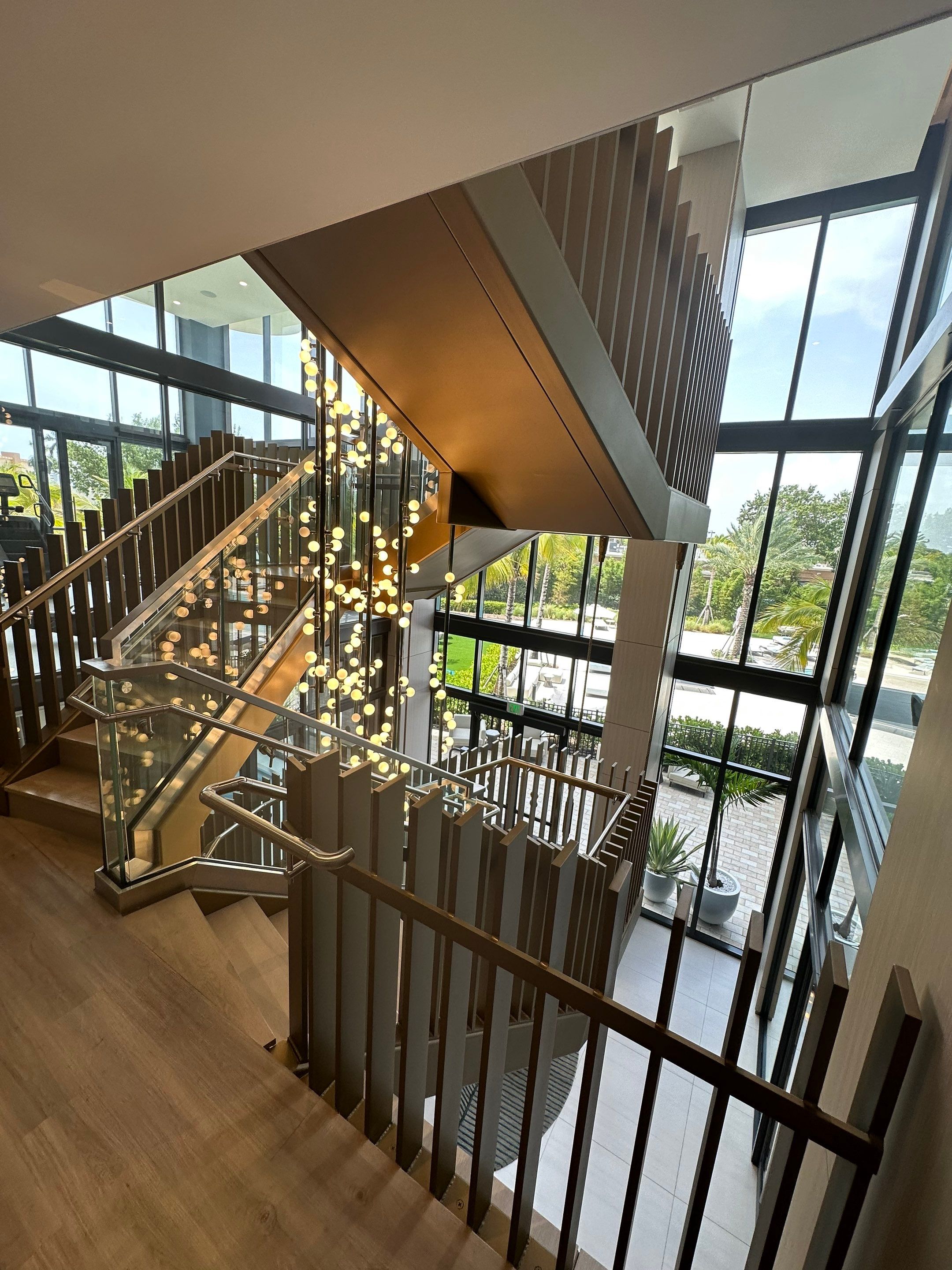 Custom Commercial Lobby in Hallandale Beach by Toledo Iron Works