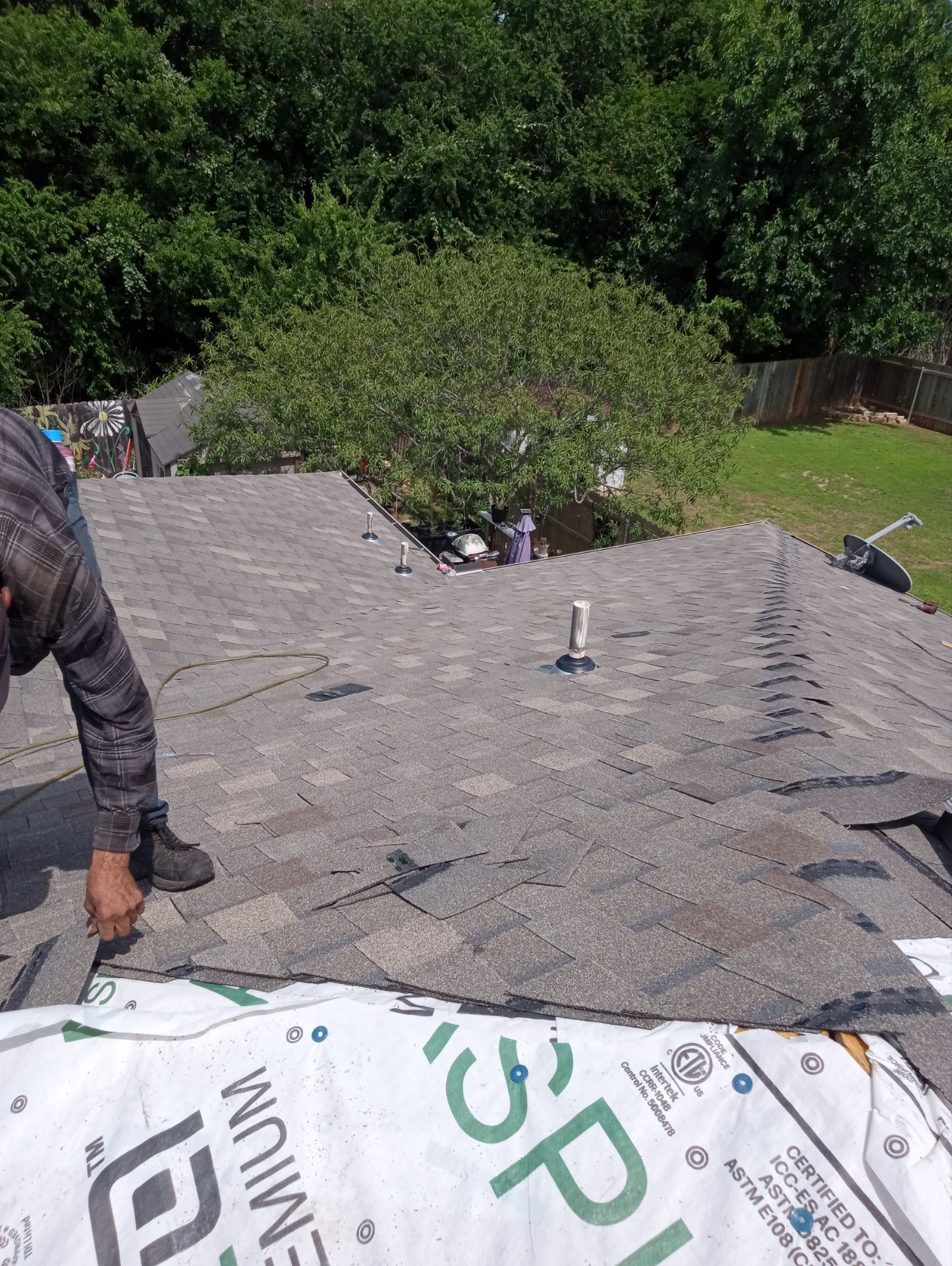 Complete Residential Roofing Replacement and Decking Repair in Round Rock by Caliber Restoration LLC